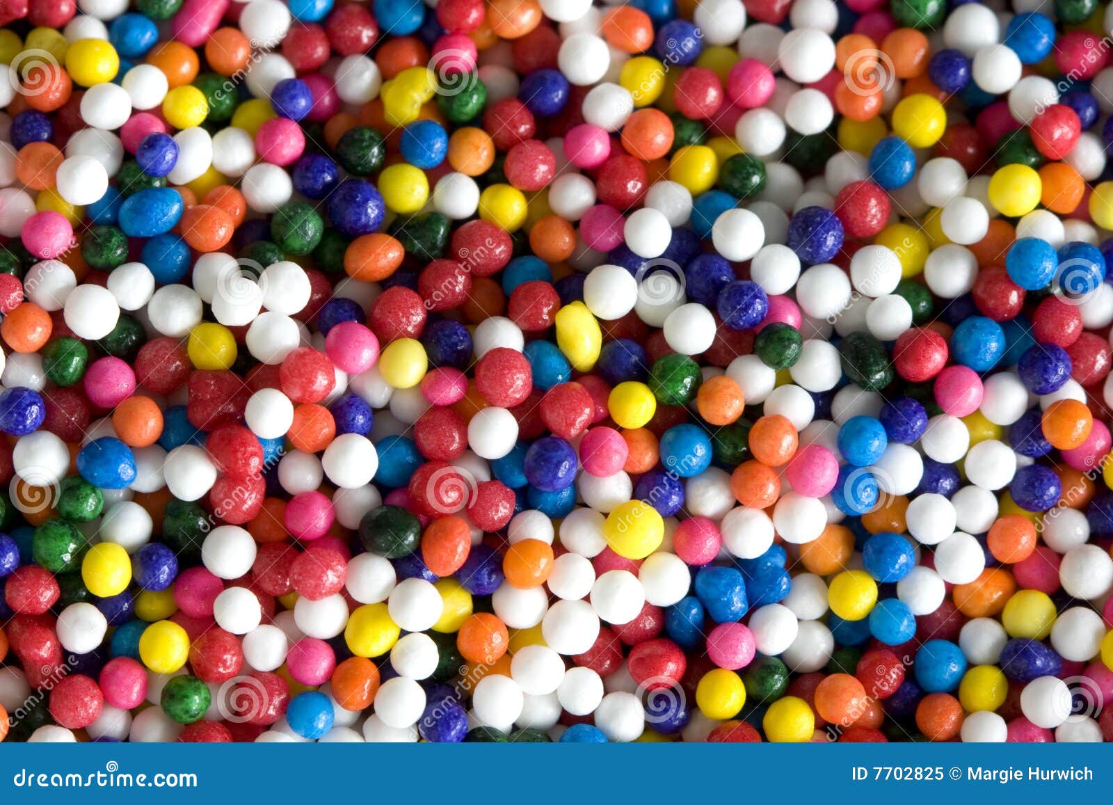 Candy Sprinkles stock image. Image of sugar, macro, yellow 7702825