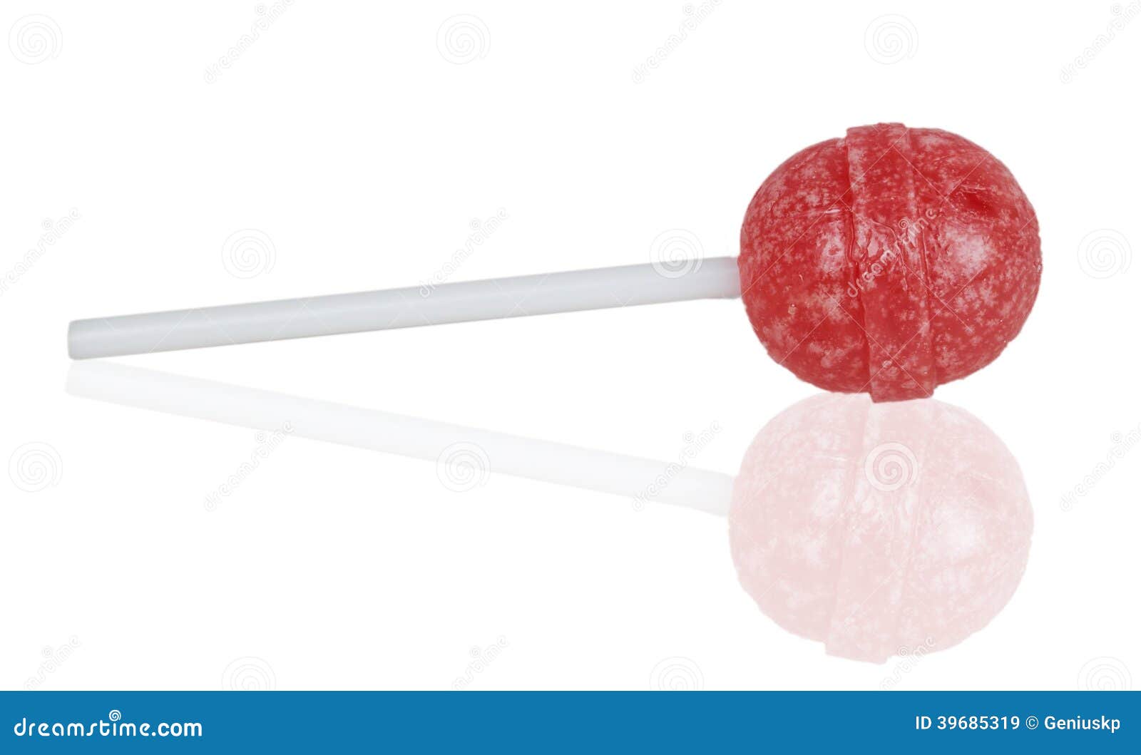 Candy on a stick stock image. Image of isolated, background 39685319