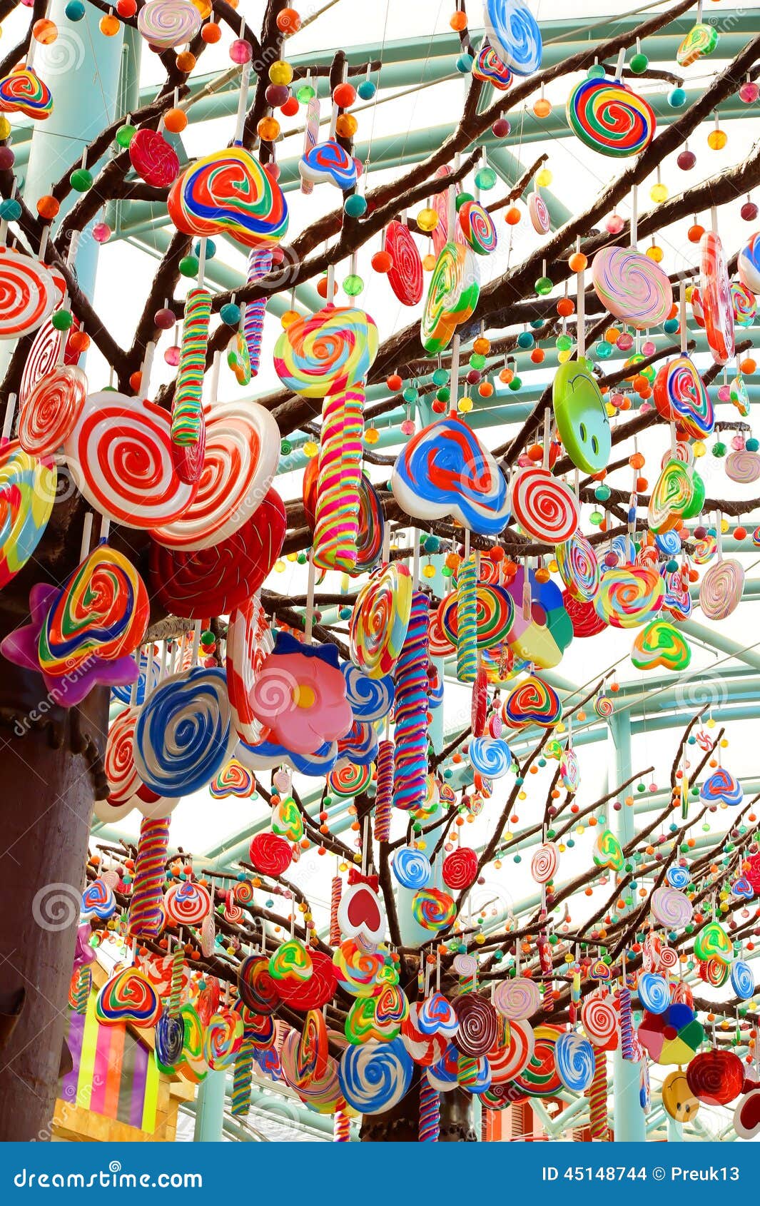 Candy Tree stock photo. Image of sweet, candy, colorful - 45148744