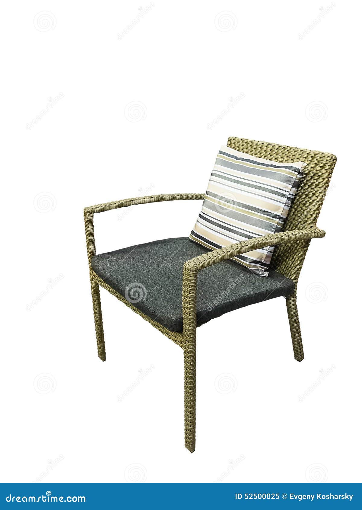 Cane chair stock image. Image of curved, furniture, chair 52500025