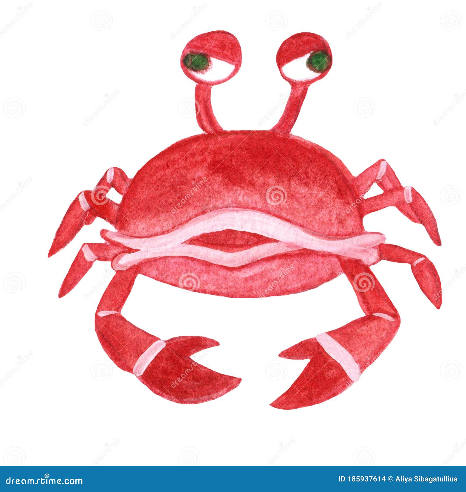 Cangrejo De Dibujos Animados De Animales Marinos De Color Acuático Foto de archivo - Imagen de objeto, colorido: 185937614 Cangrejo De Dibujos Animados De Animales Marinos De Color Acuático Foto de archivo - Imagen de objeto, colorido: 185937614