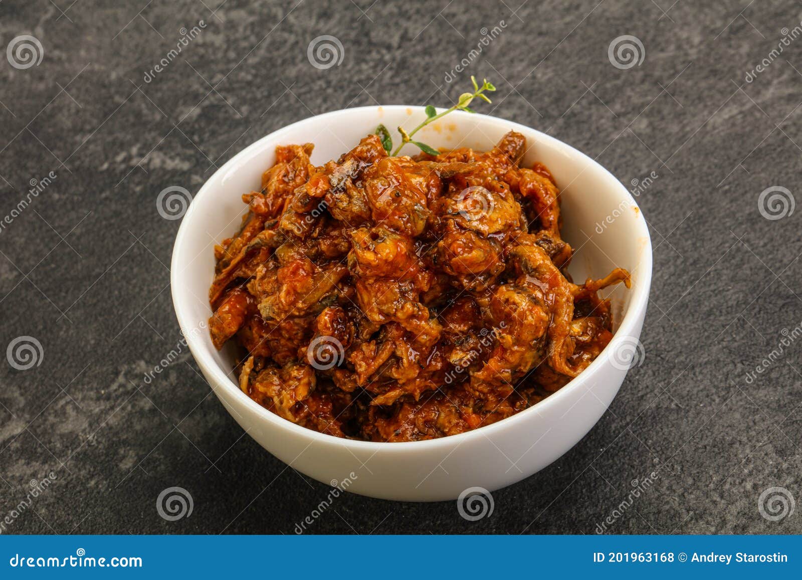 Canned Anchovy in Tomato Sauce Stock Photo Image of white, fresh