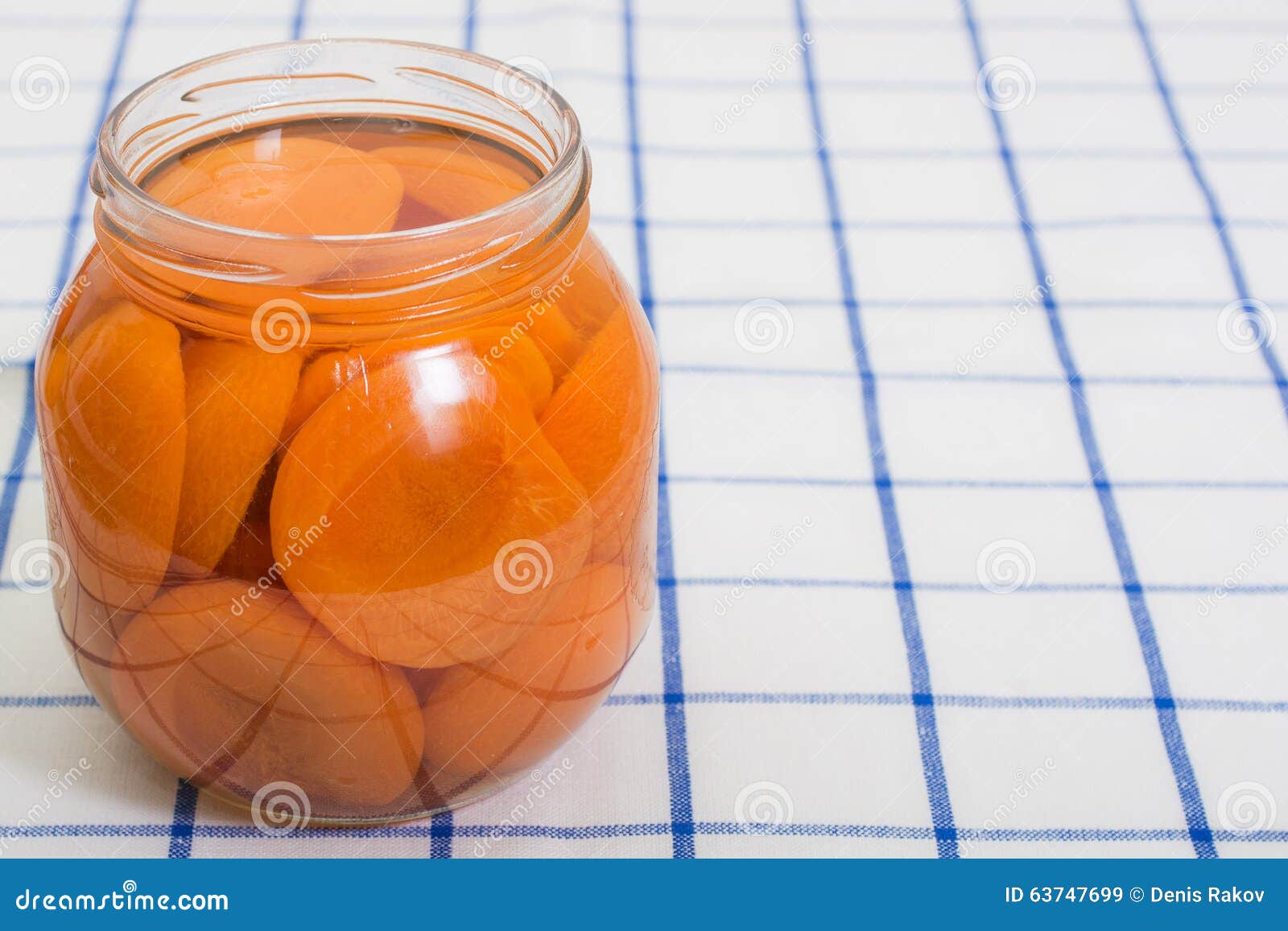 Canned apricots stock image. Image of spoon, slices, appetizer 63747699