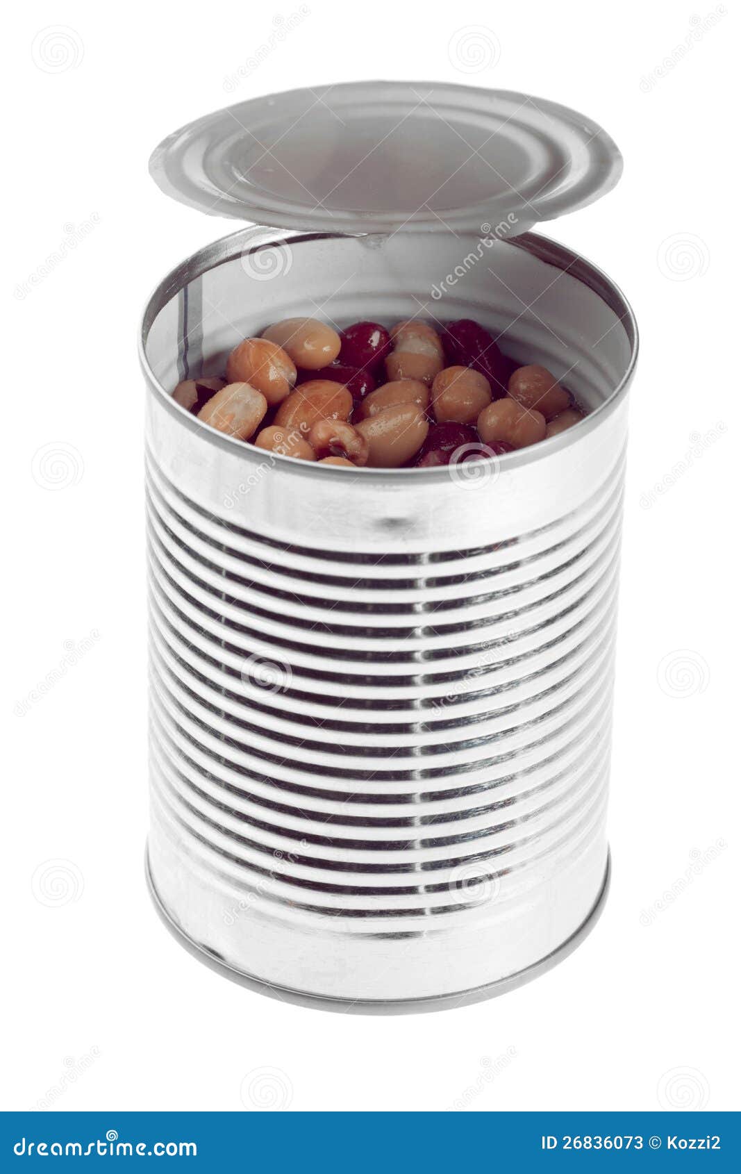 A canned of assorted beans stock image. Image of grains - 26836073