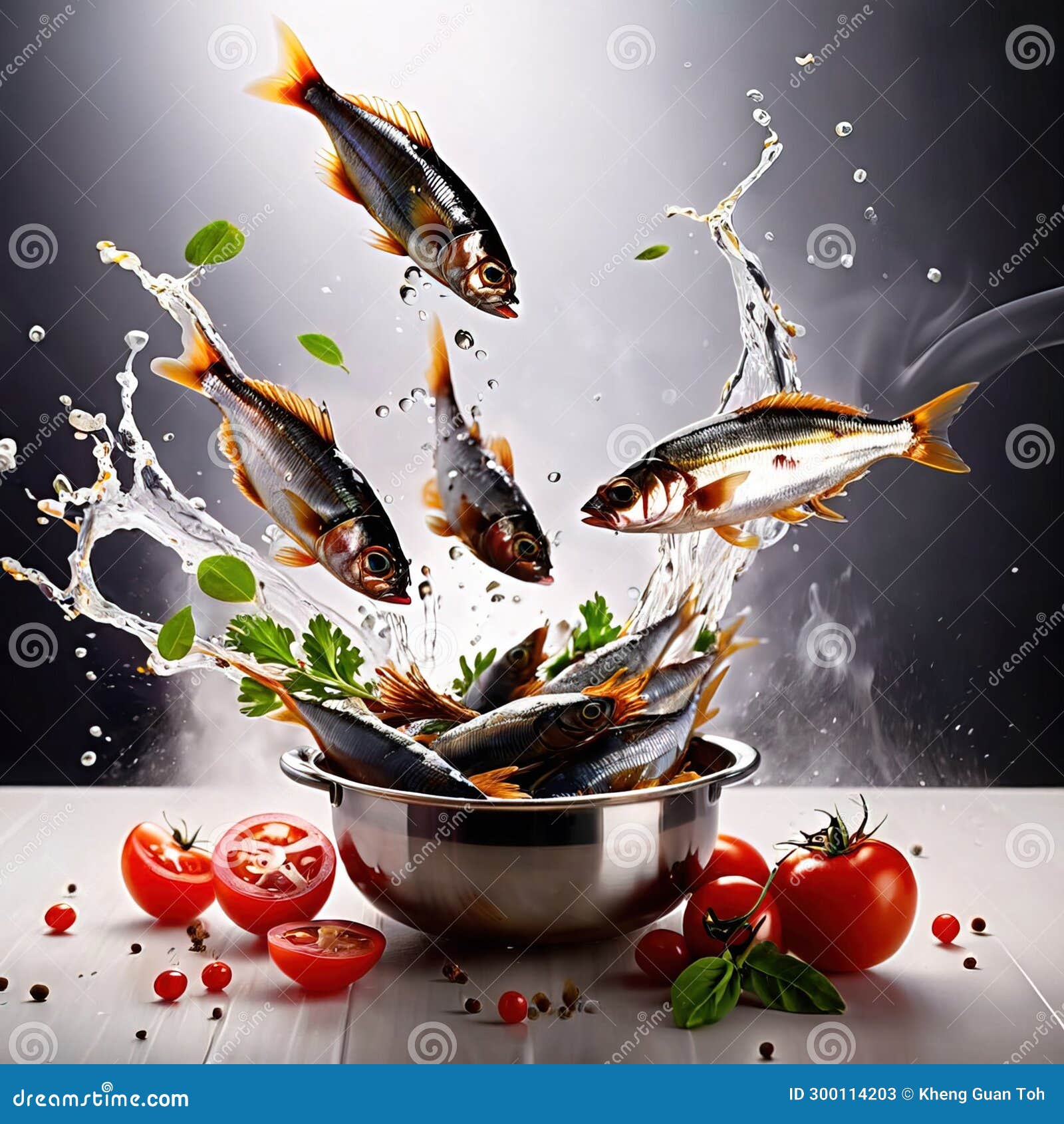 canned cooked sardines in oil, dynamic food photography