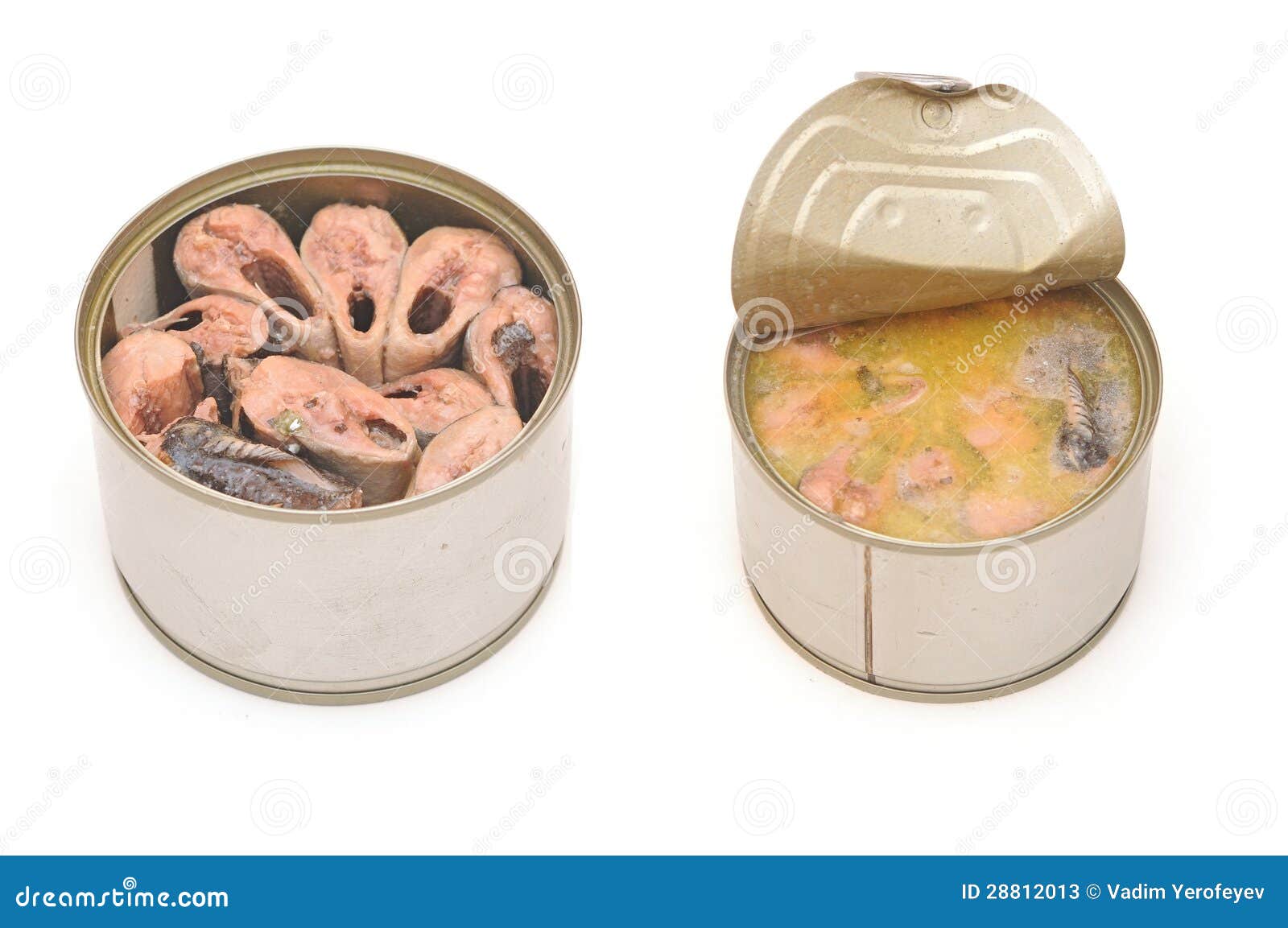 Canned fish stock image. Image of metal, white, tuna 28812013