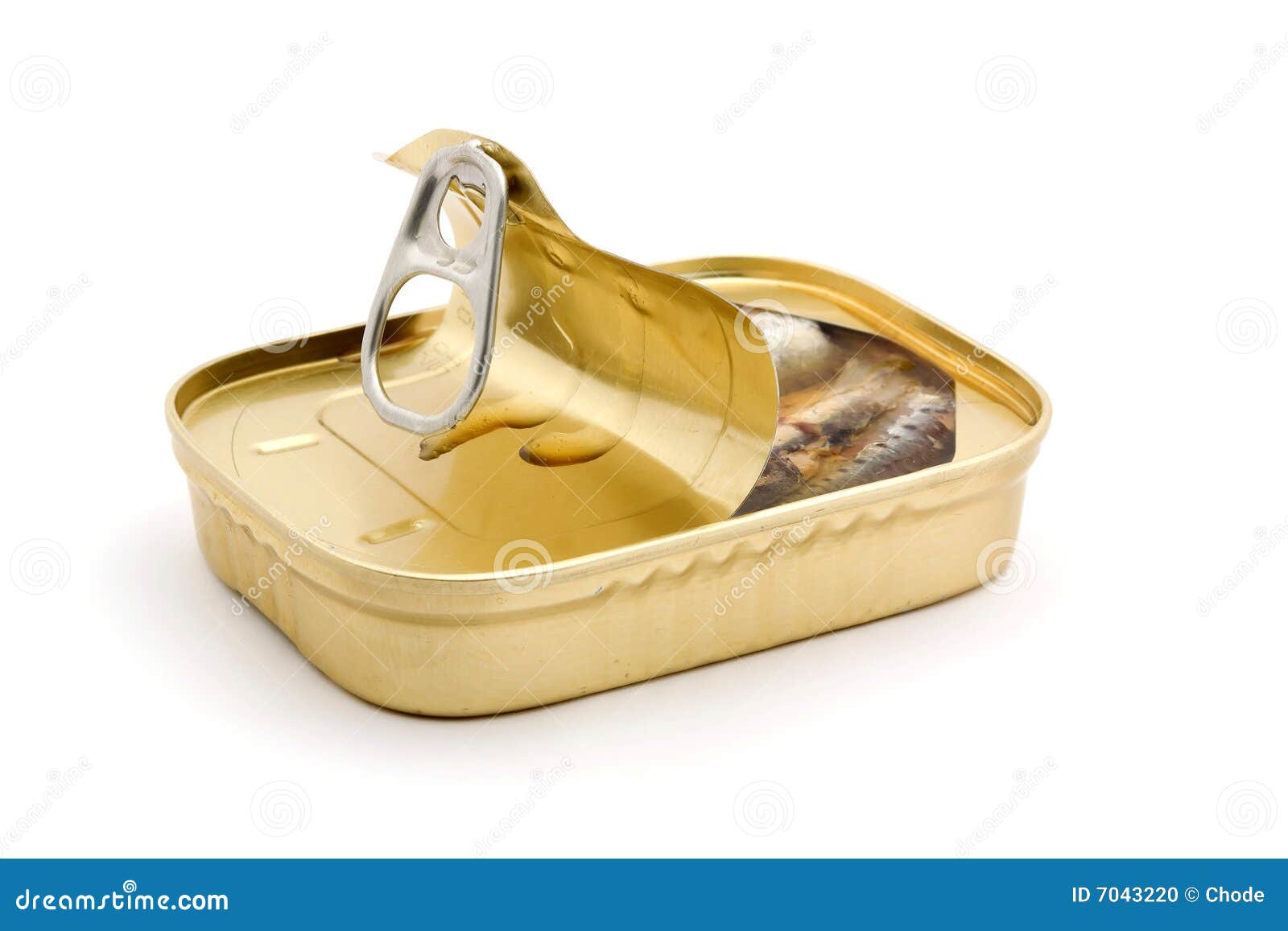 Canned fish stock photo. Image of seafood, tinned, aluminum 7043220