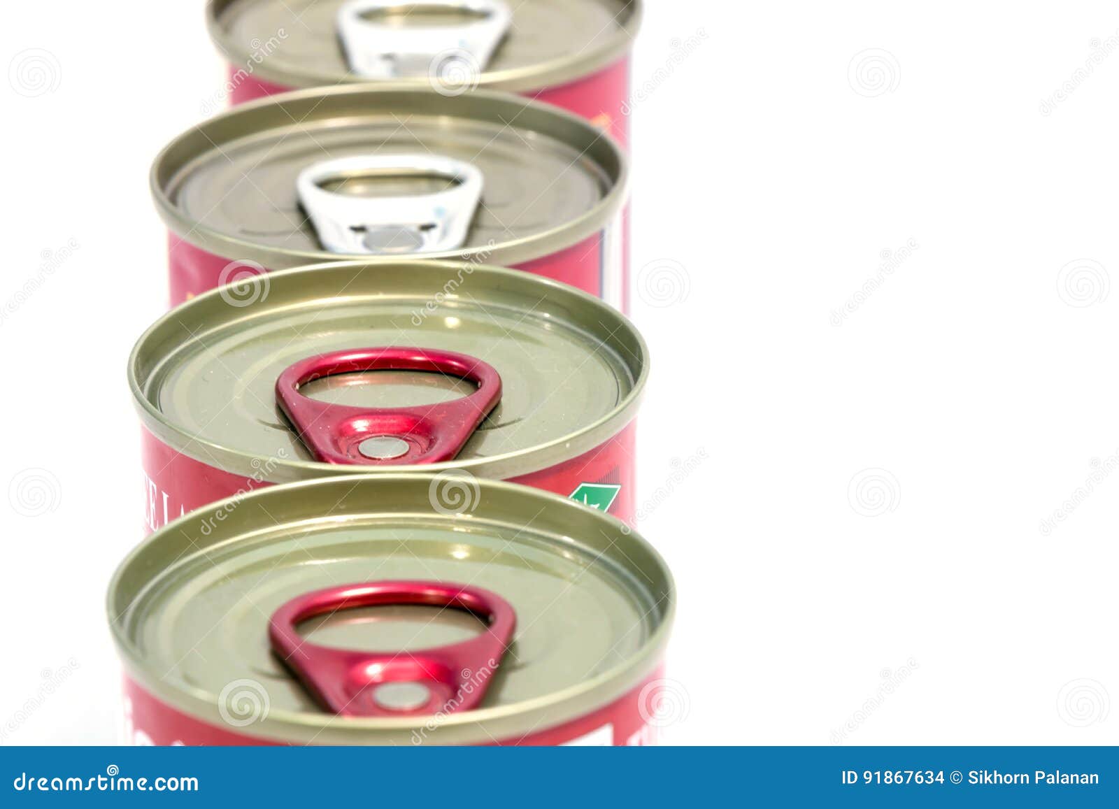 Canned foods stock photo. Image of product, aluminum 91867634