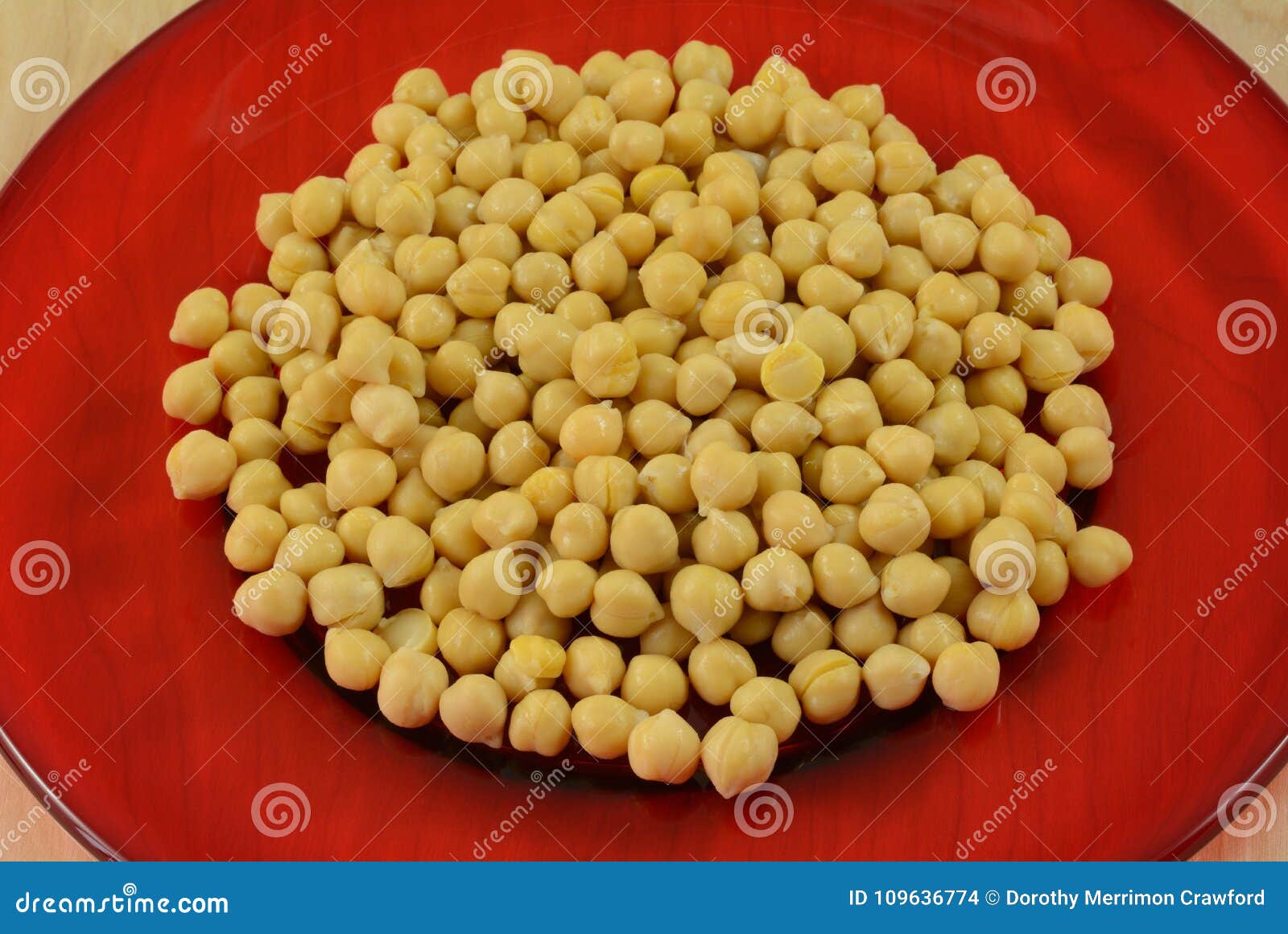 Canned Garbanzo Beans Or Chickpeas Stock Photo - Image of natural ...