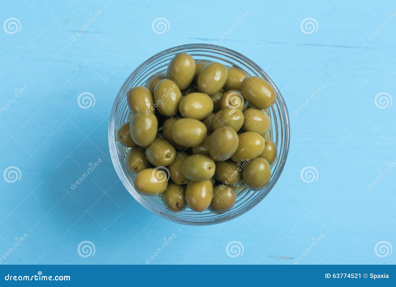Canned green olives stock image. Image of bowl, olives 63774521
