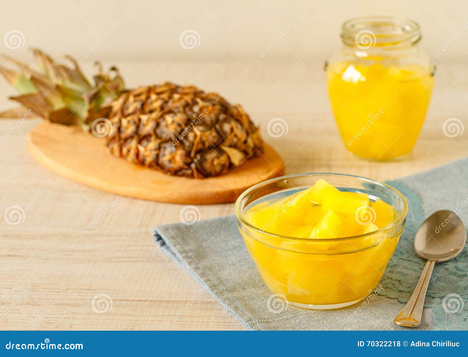 Canned pineapple stock photo. Image of ananas, heavy 70322218