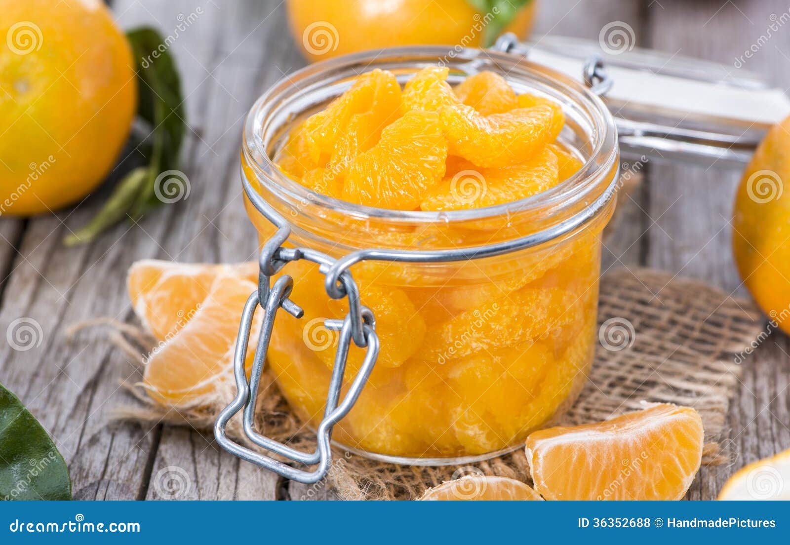 Canned Tangerines stock photo. Image of breakfast, natural 36352688