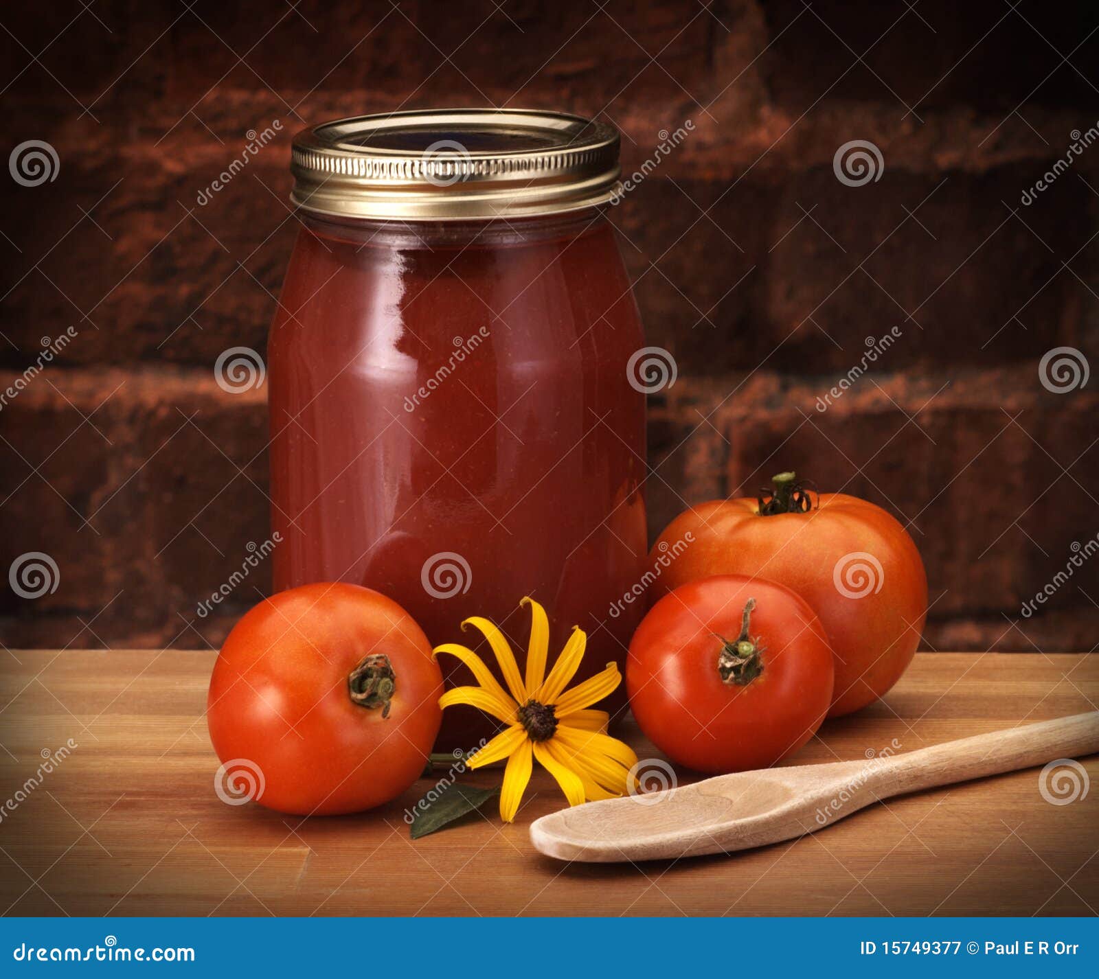 Canned tomatoes on counter stock image. Image of kitchen 15749377