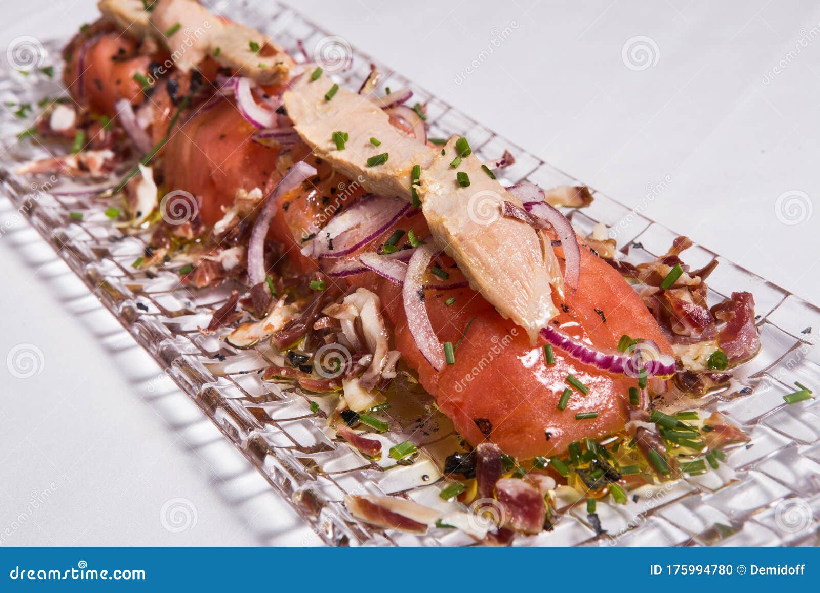 Canned tuna stock photo. Image of salad, macro, gourmet 175994780