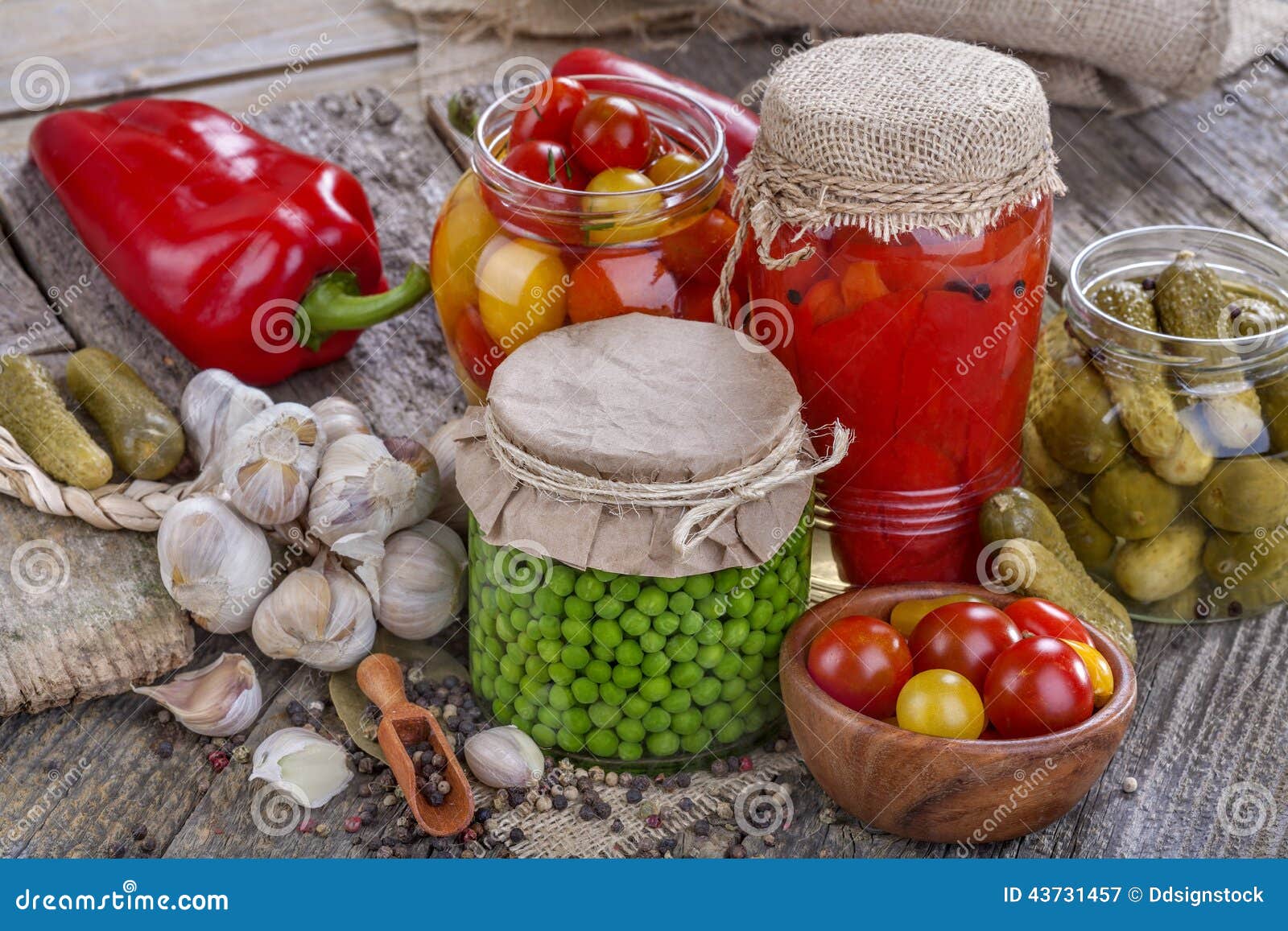 Canned vegetables stock image. Image of glass, appetizing 43731457