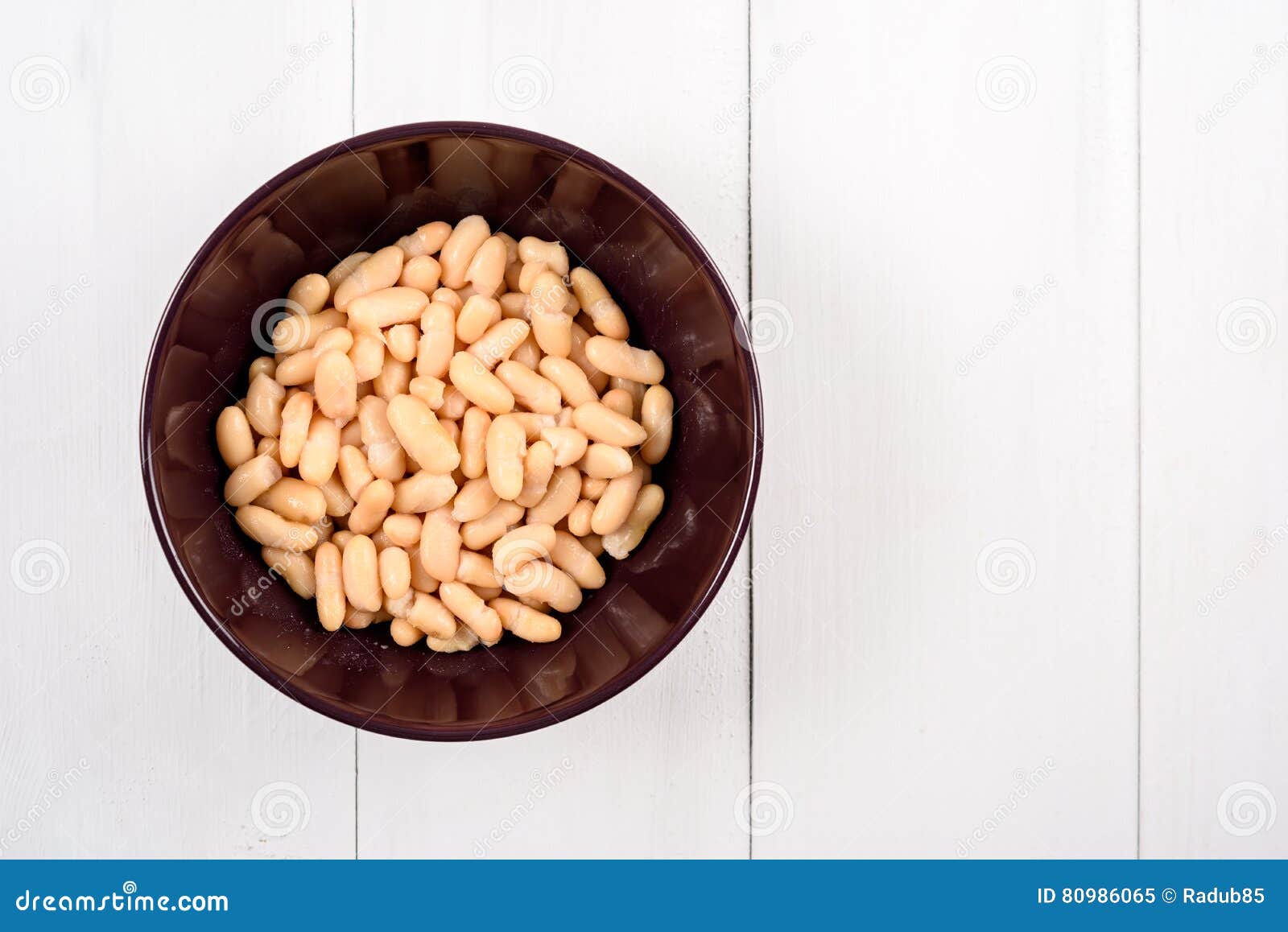 Canned White Kidney Beans stock image. Image of uncooked 80986065