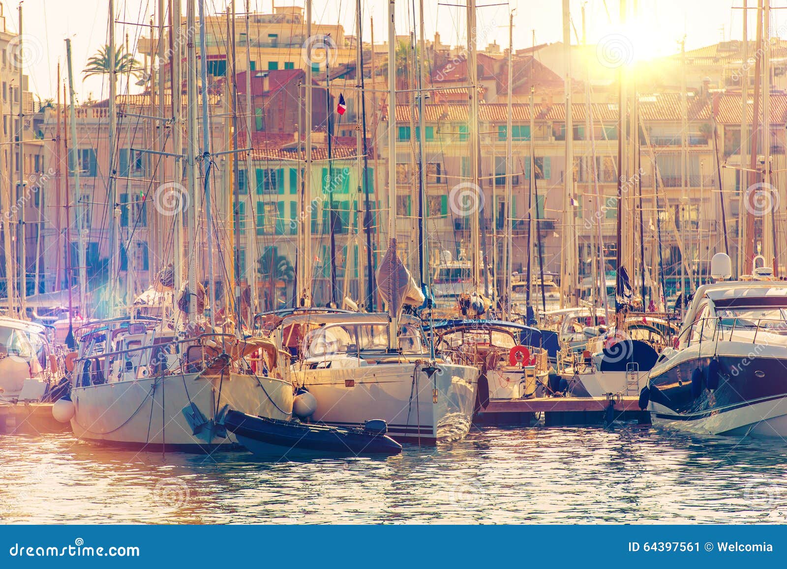 cannes marina french riviera