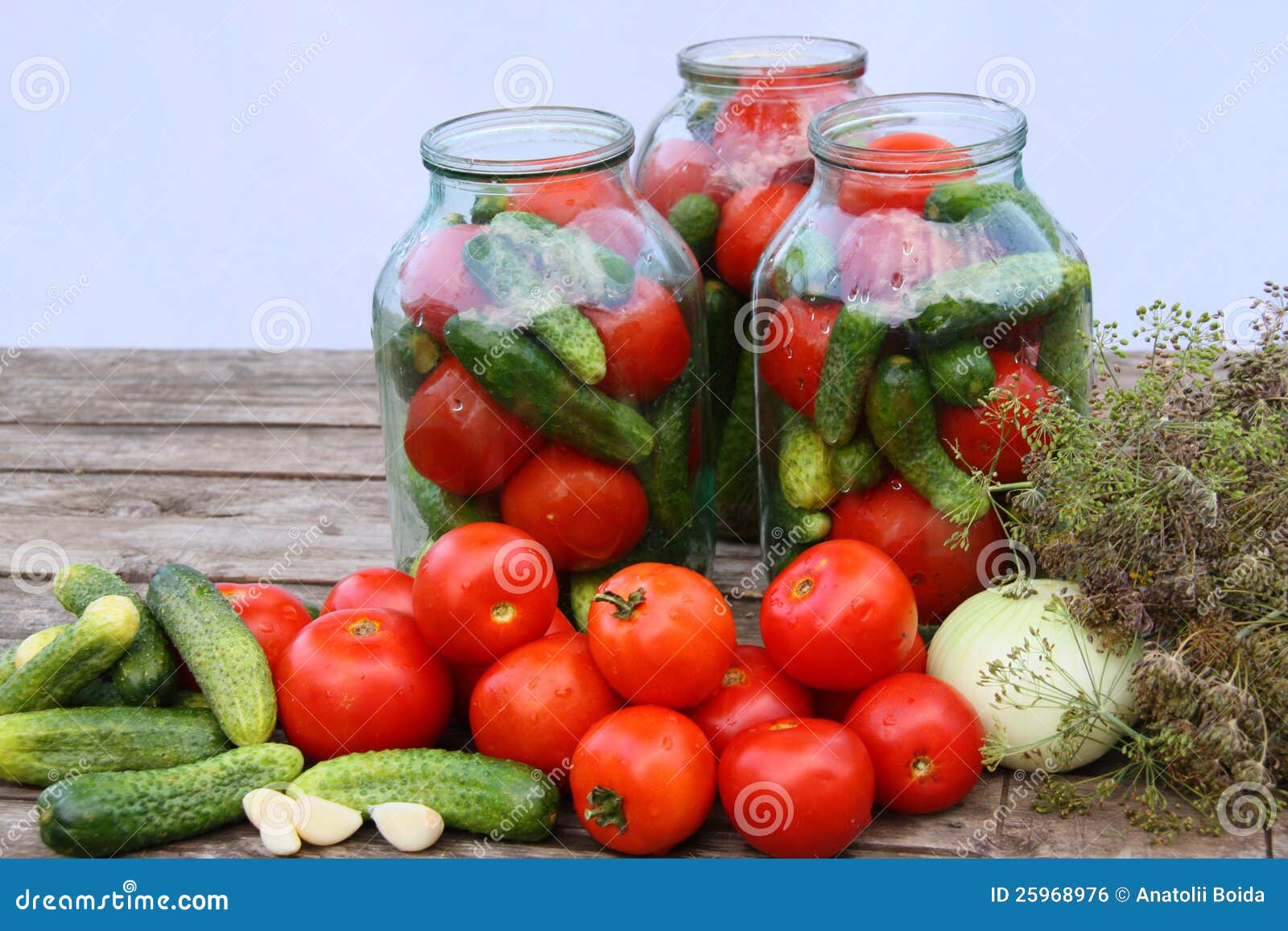 Canning of vegetables stock photo. Image of domestic 25968976