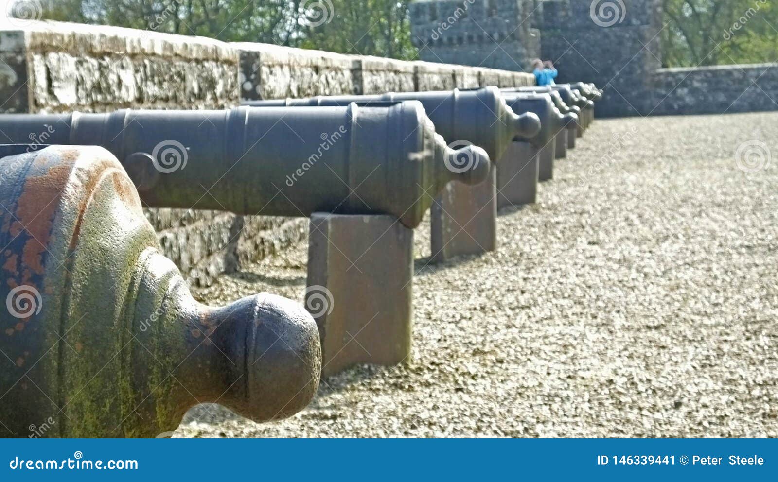 cannon gun at shanes castle