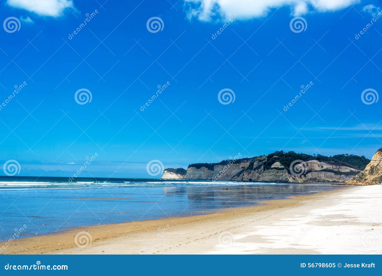 canoa beach view