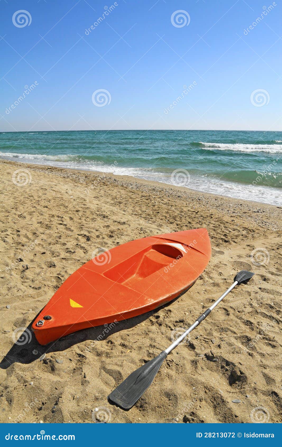 Canoe on the beach stock photo. Image of nature, canoe - 28213072