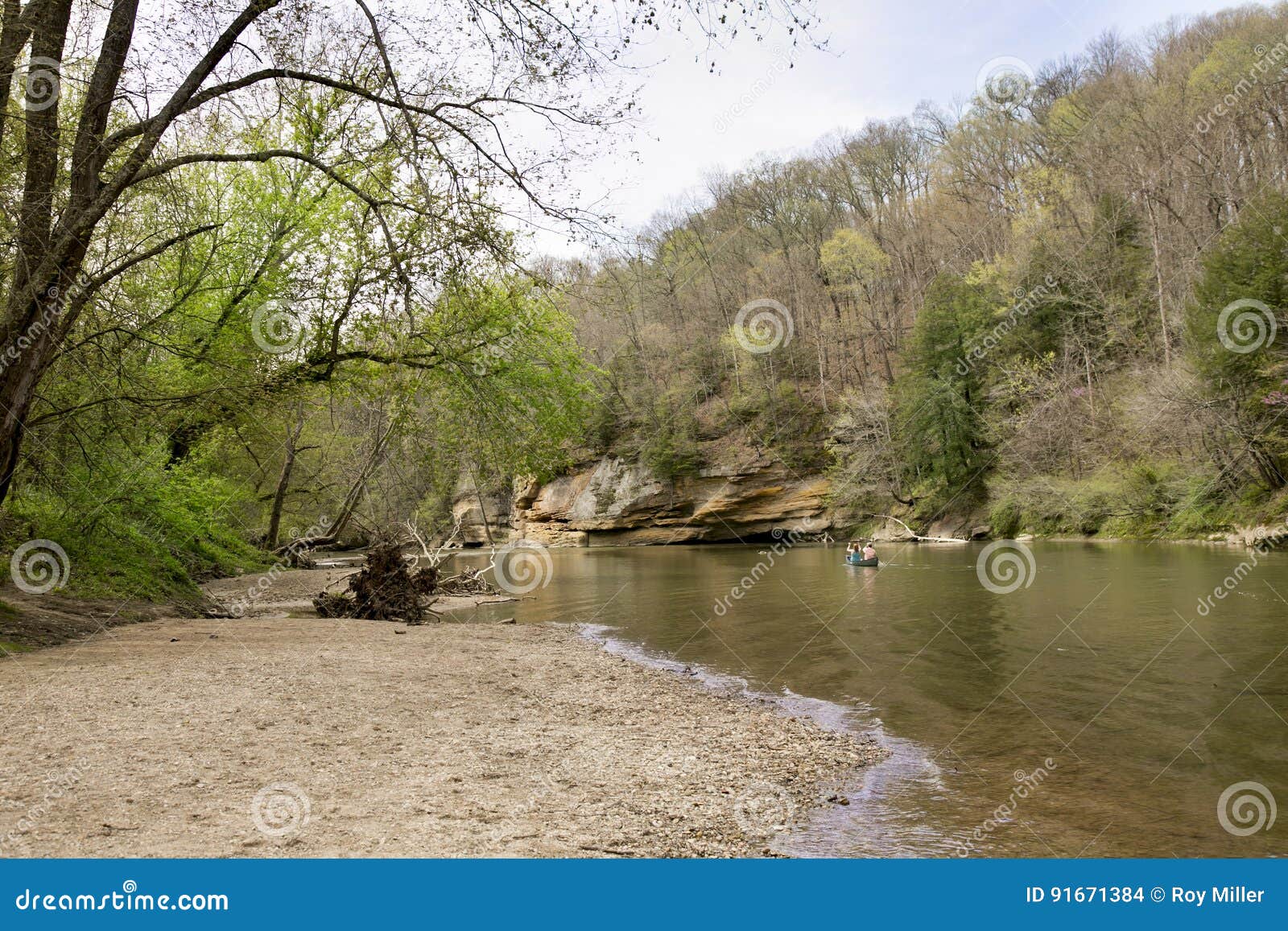 creek indiana lick Canoeing