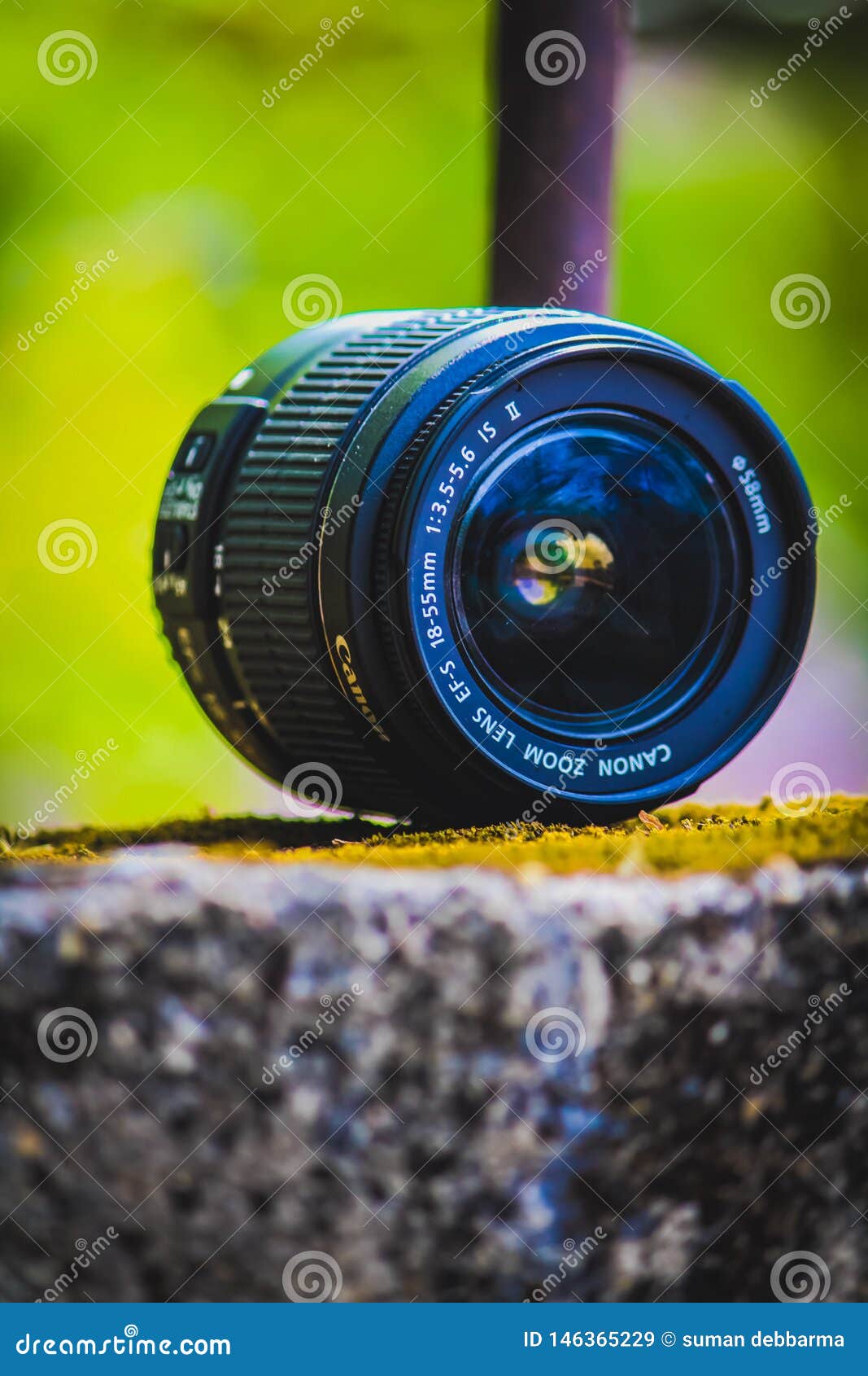 Canon Lens without Lens Frame are Nothing Editorial Stock Image Image