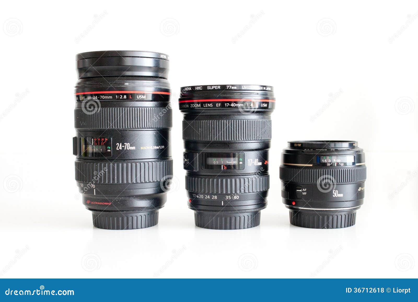 Canon lenses for dslr editorial stock photo. Image of camera 36712618