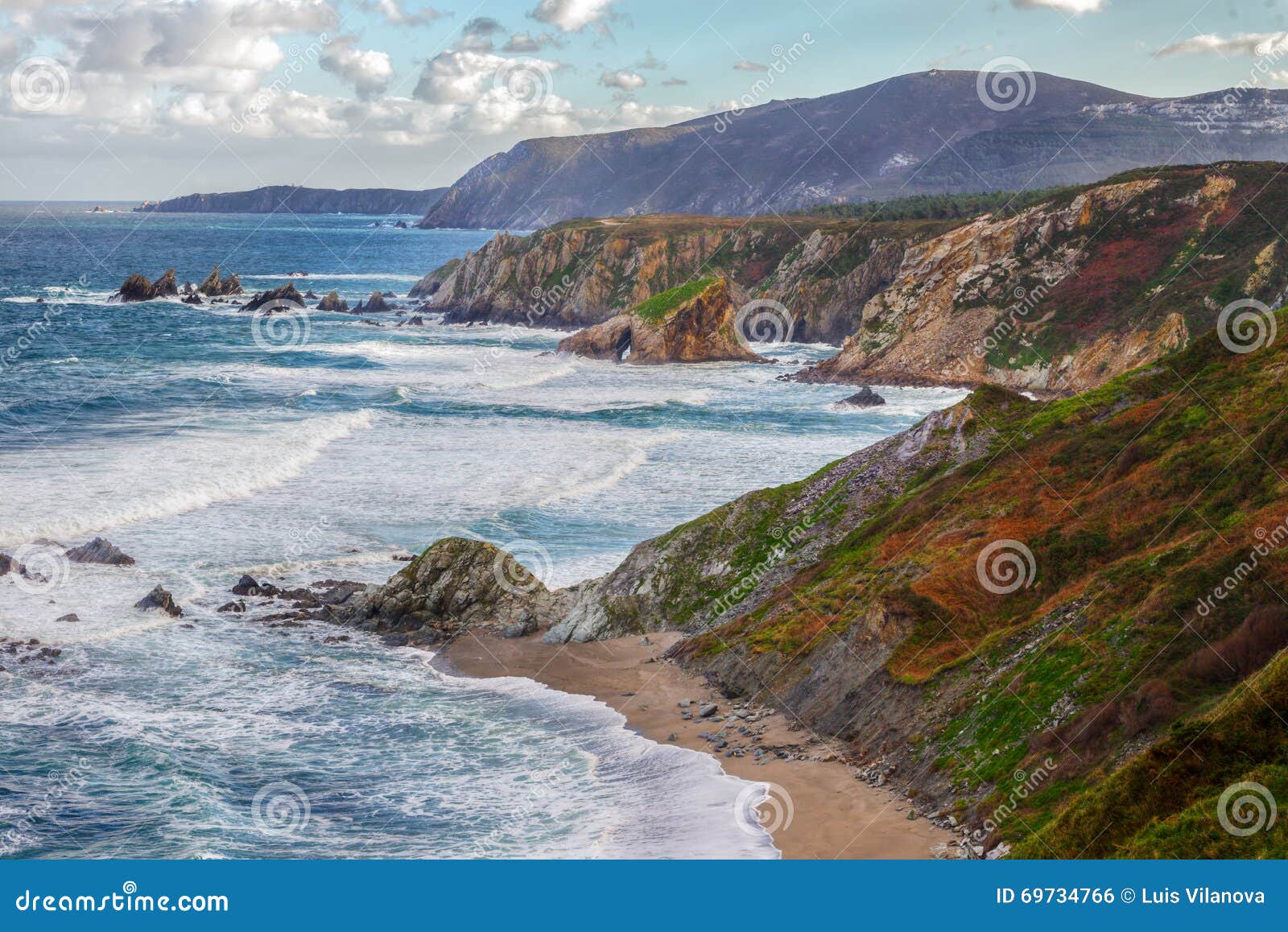 cantabrian coast craggy