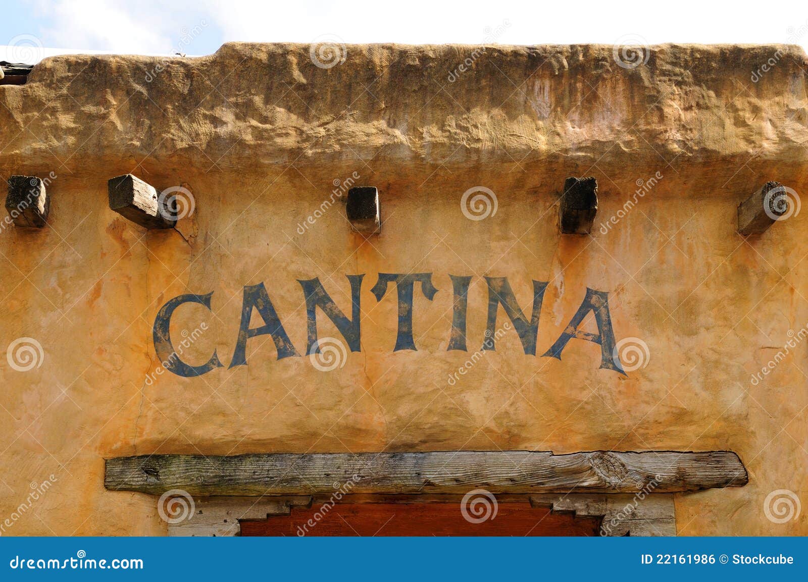 Cantina nel vecchio ovest fotografia stock. Immagine di colore - 22161986