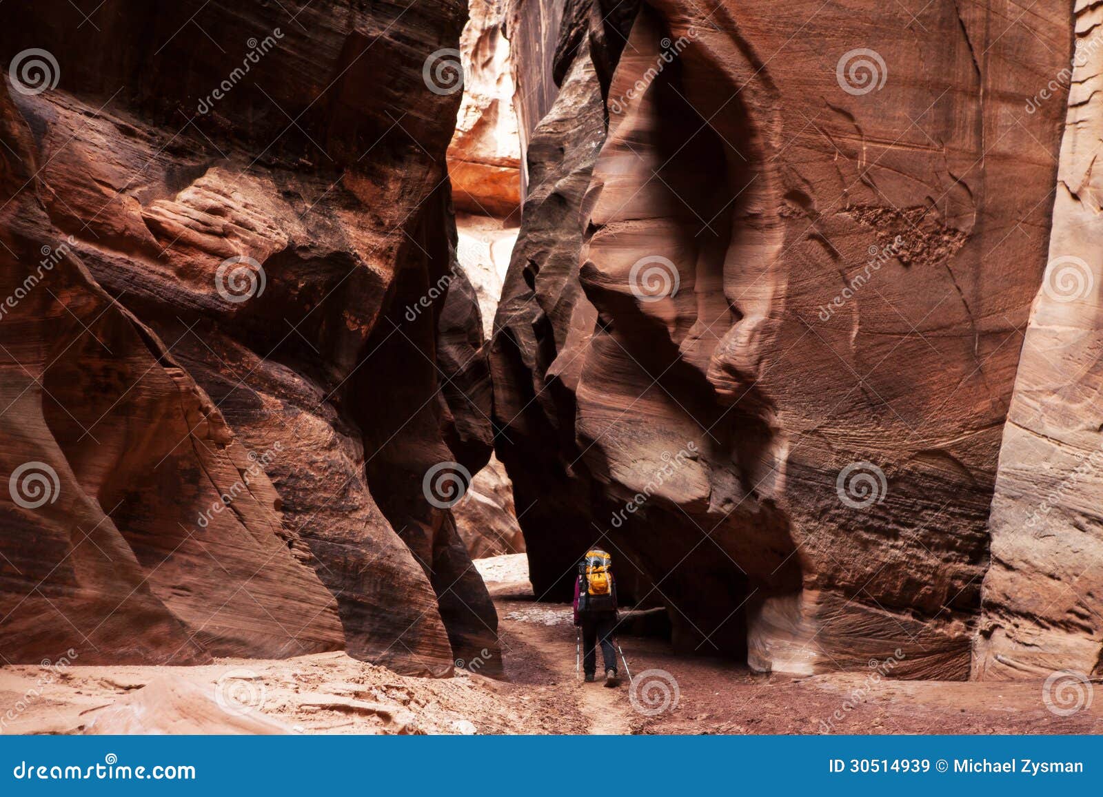 canyon backpacker