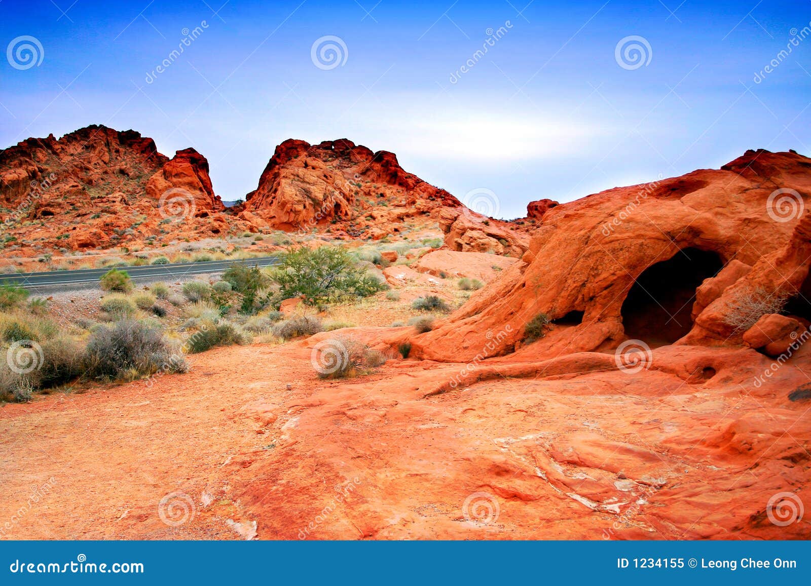 Canyon rosso della roccia, Nevada