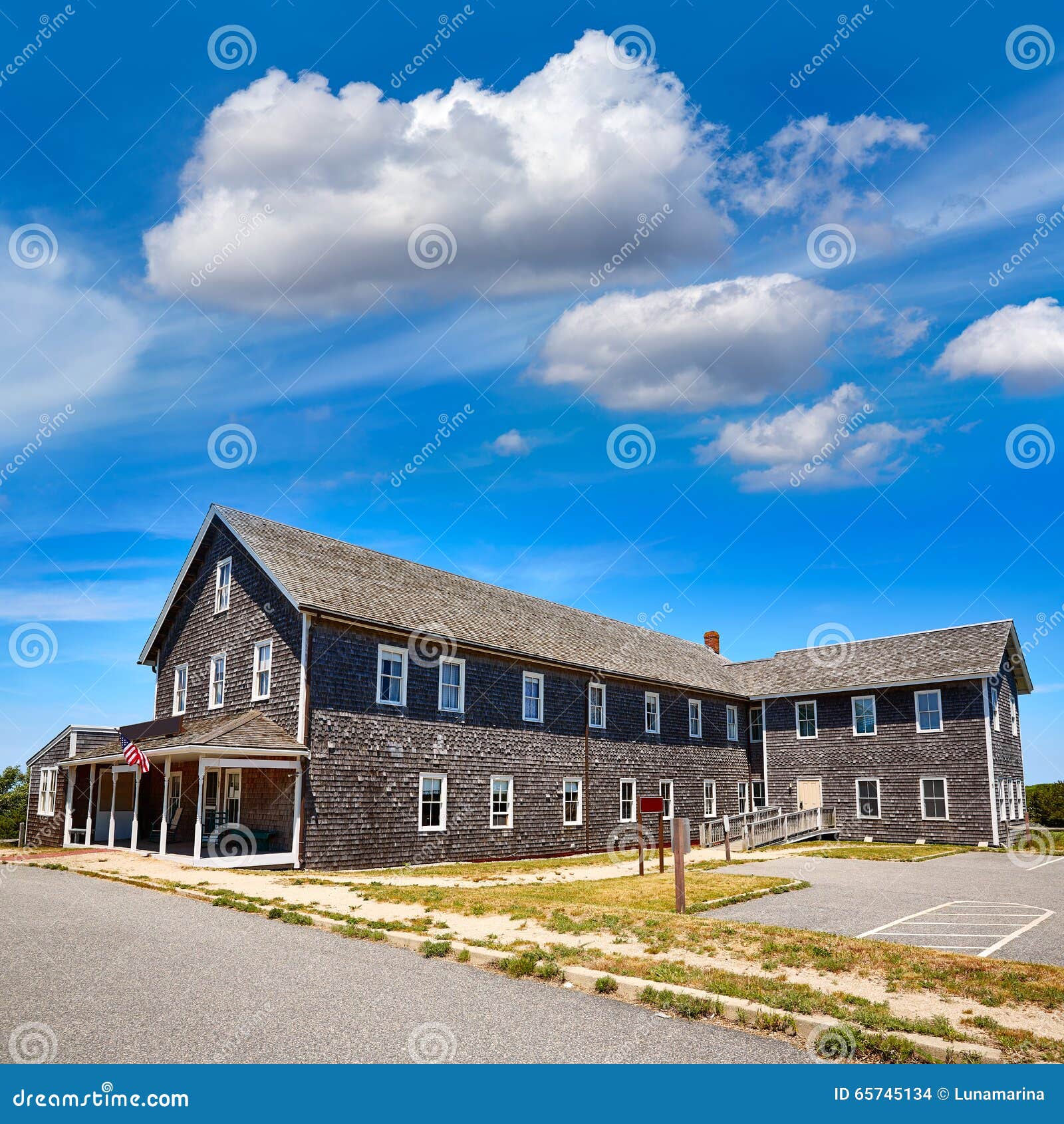 Cape Cod Truro House in Massachusetts USA Stock Photo Image of