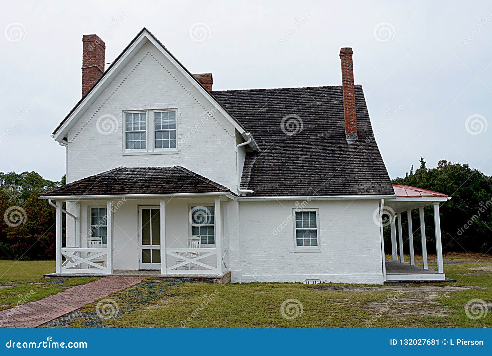 The Cape Hatteras Lighthouse Keepers House is a Solid Wood Structure