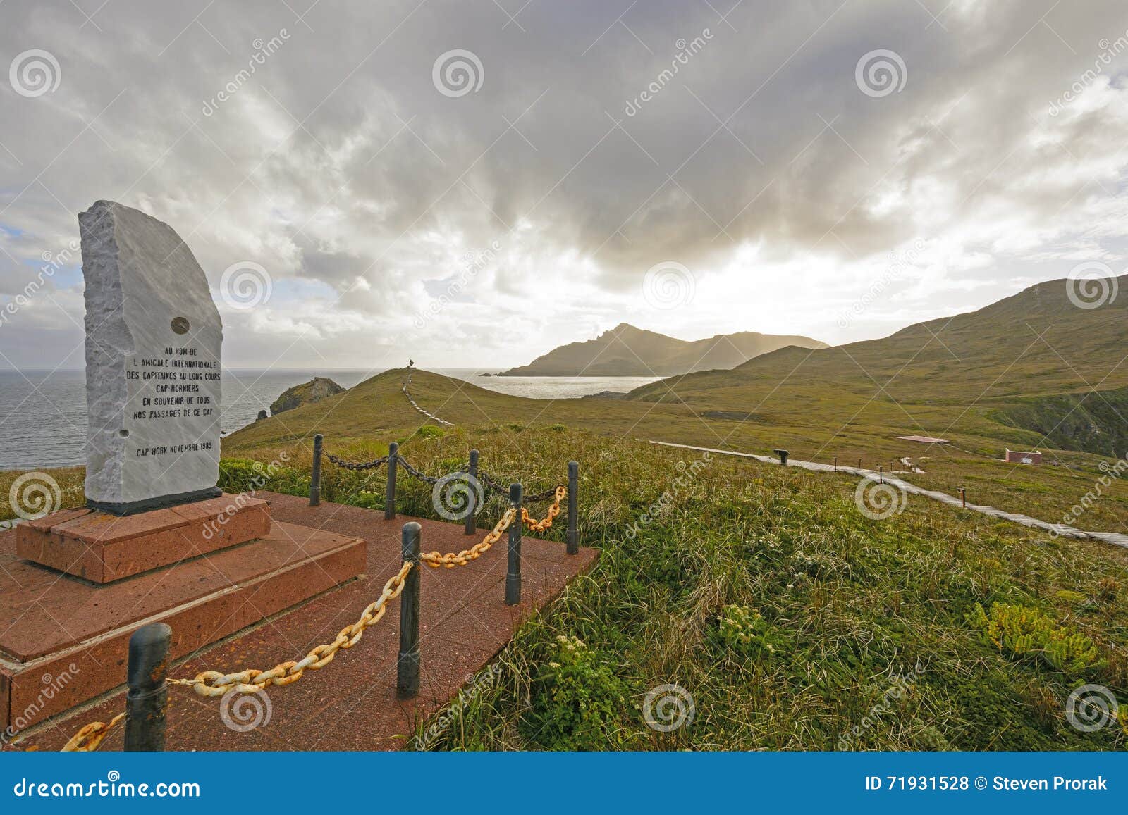 cape horn monument and dedication stone