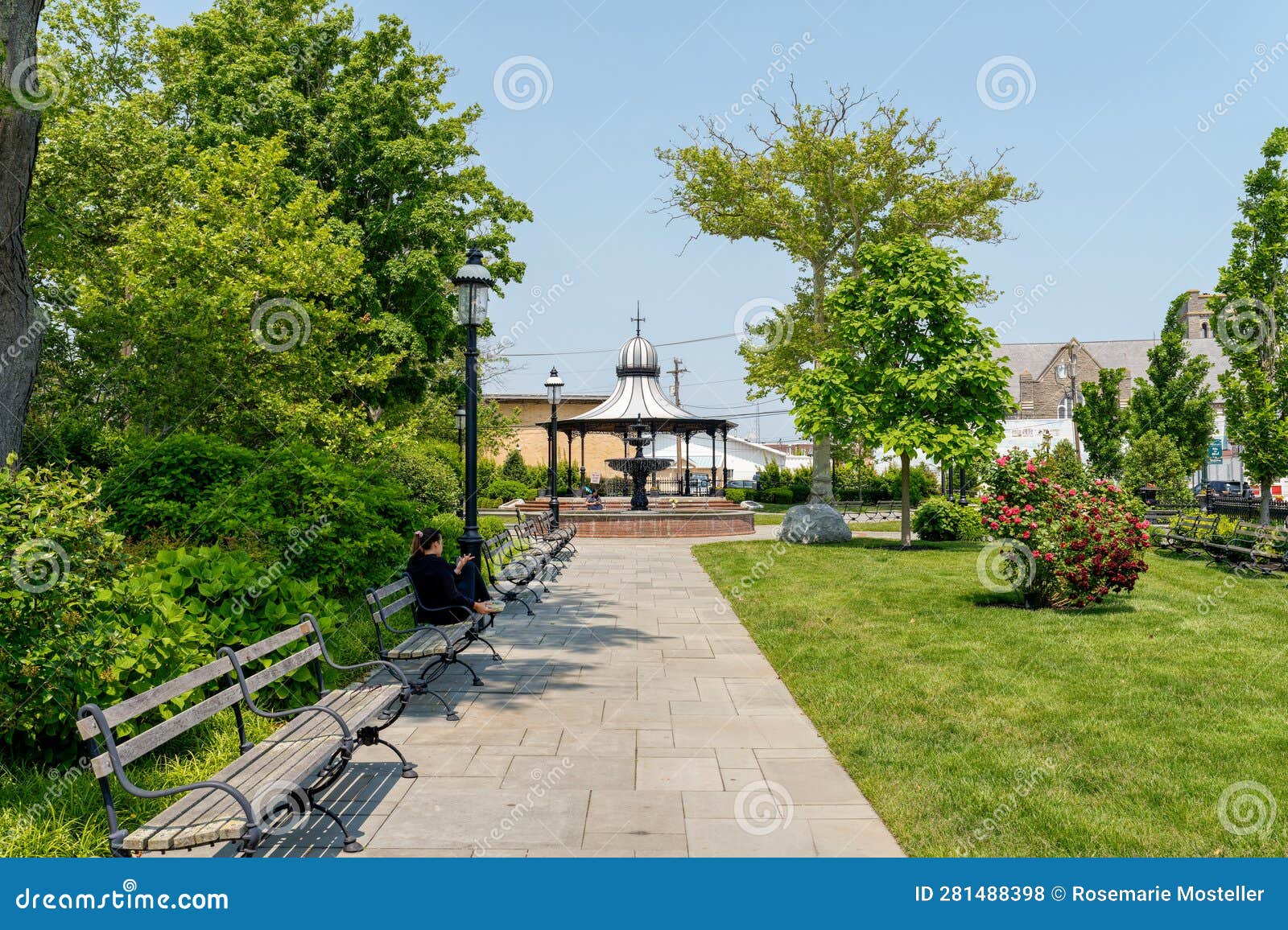 Cape May Rotary Park in Cape May, NJ Editorial Stock Photo Image of