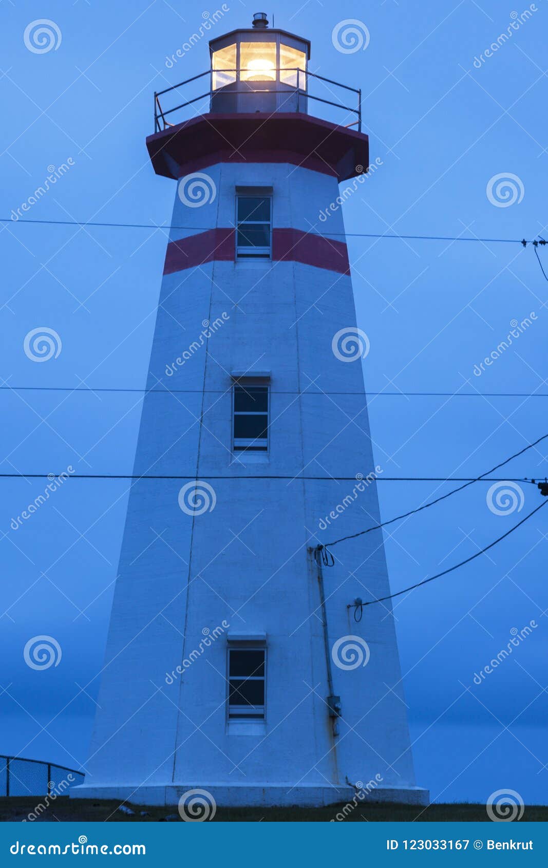 Cape Ray Lighthouse, Newfoundland Stock Image Image of island, shore