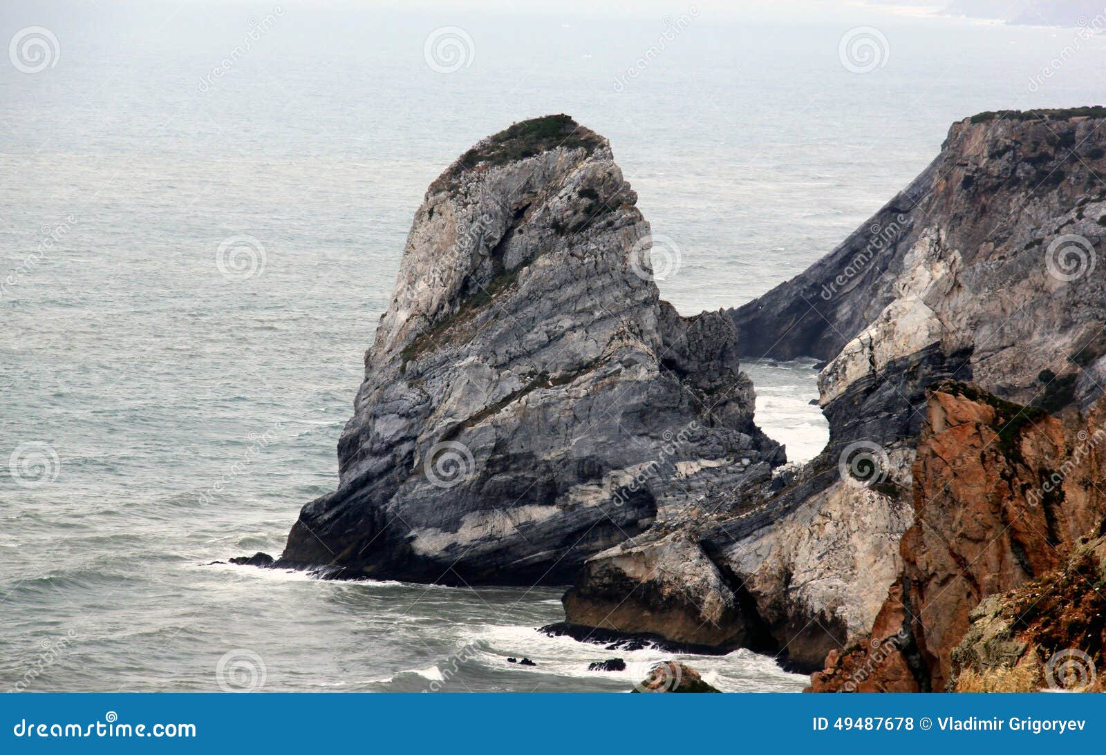 Cape Rock stock photo. Image of rock, cape, western, ocean 49487678