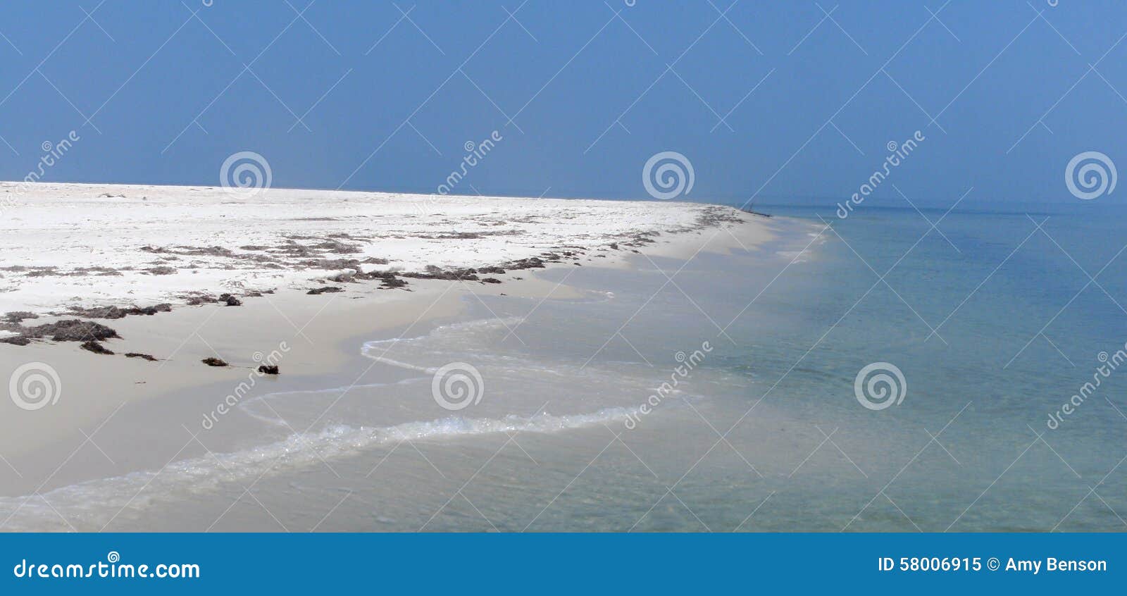 Cape San Blas Beach stock image. Image of white, water 58006915