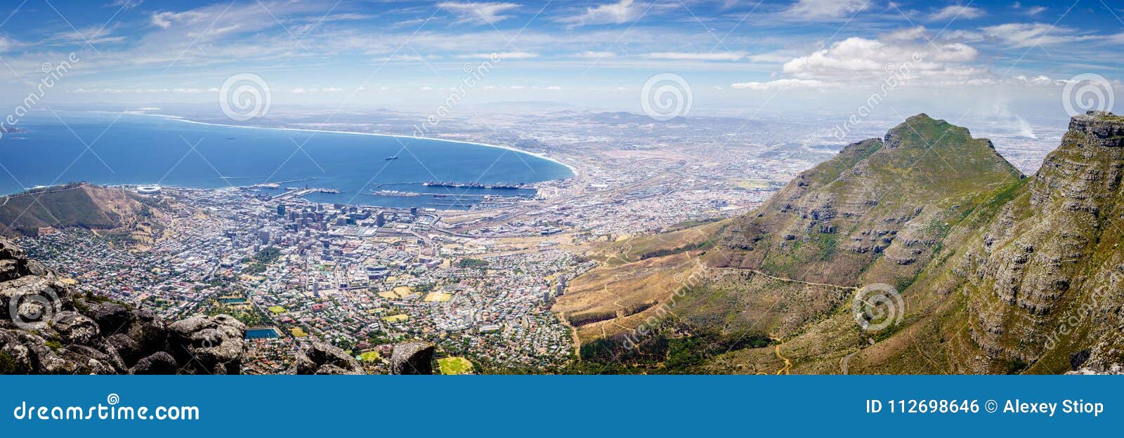 cape town panorama, south africa