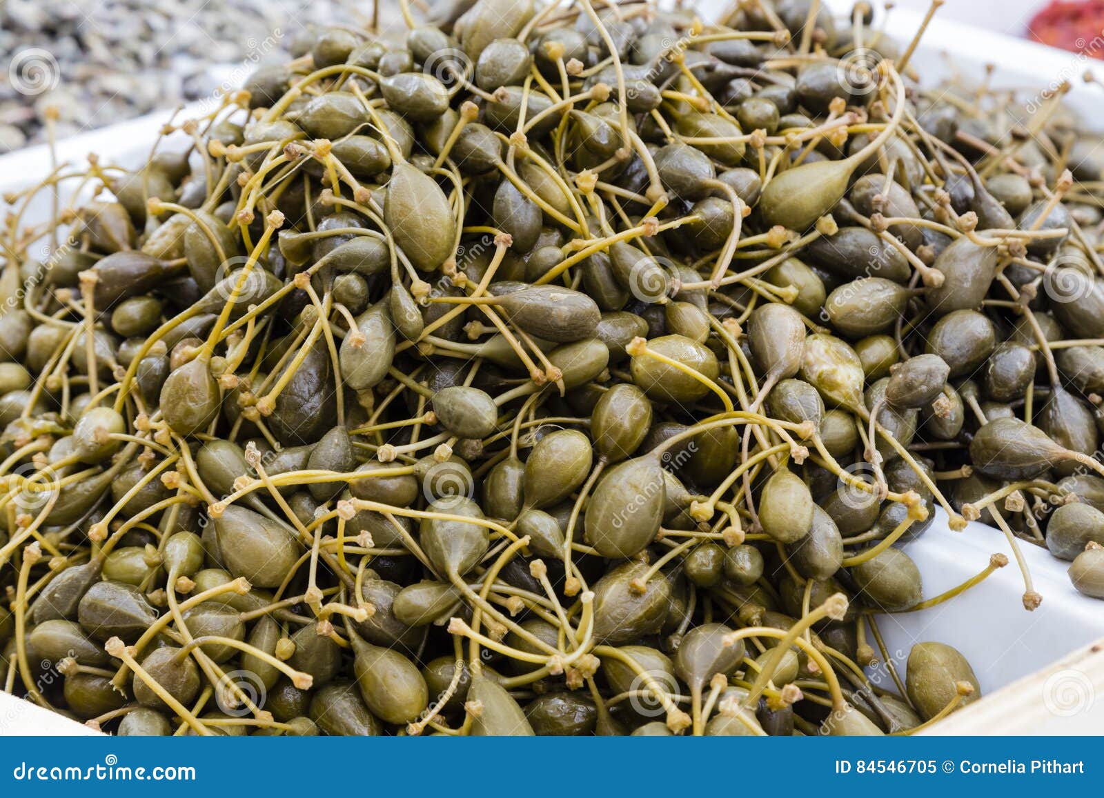 Caper from Pantelleria on the Market Stock Image Image of eating