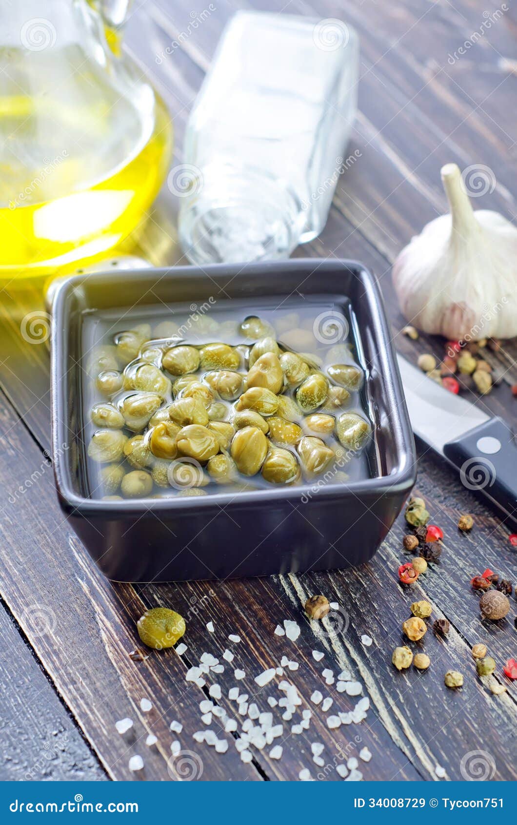 Capers stock image. Image of closeup, ingredients, chilli 34008729