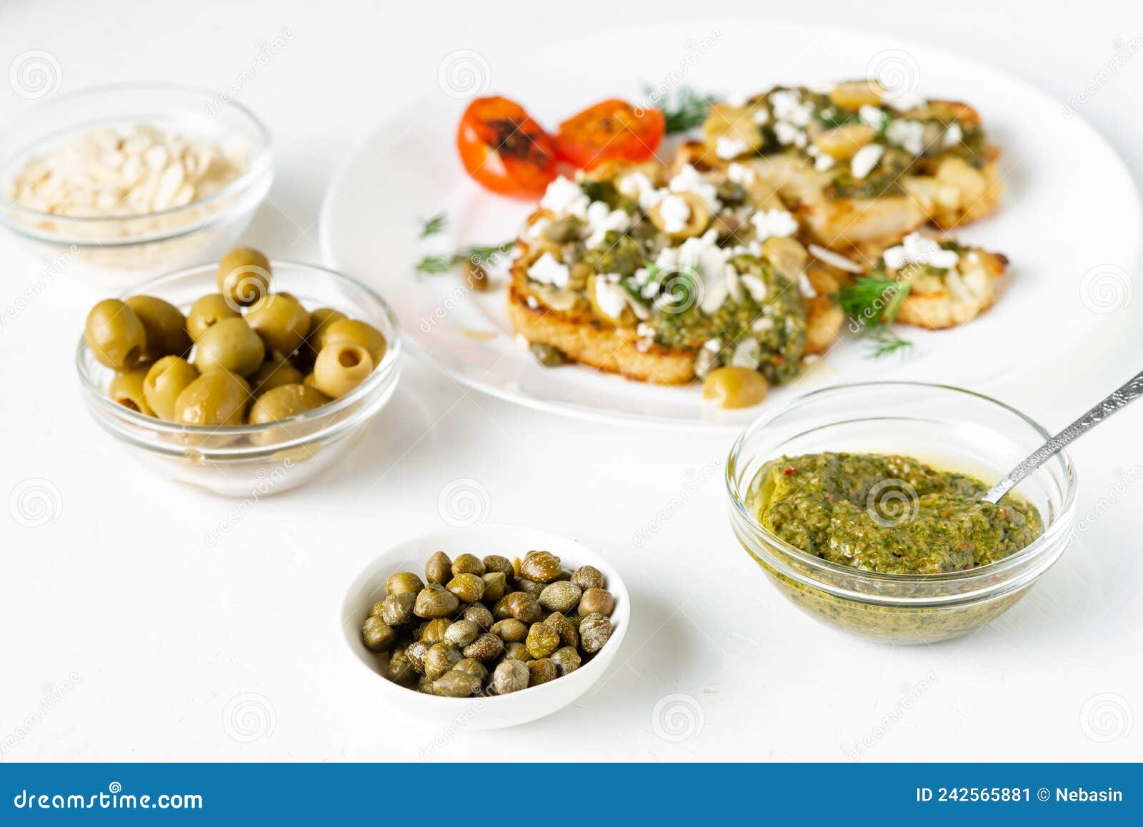 Capers. Vegetable Food. Vegetarian Food Stock Image Image of