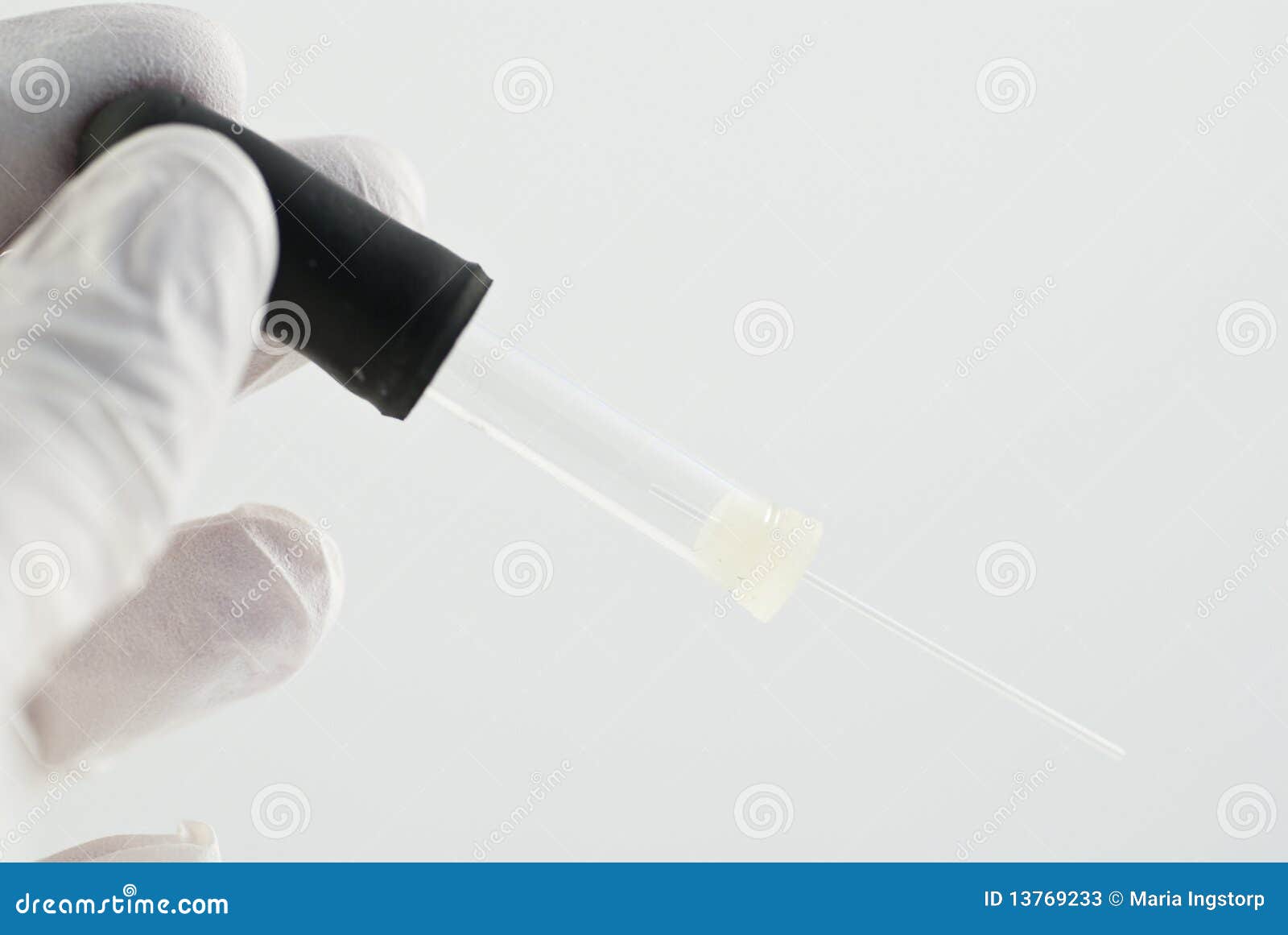 Capillary pipette stock image. Image of pipette, finger 13769233