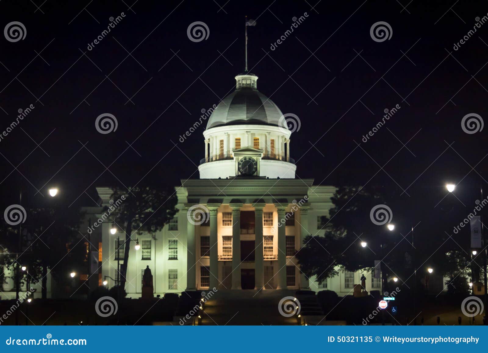 Capital De Alabama - Montgomery Imagen de archivo - Imagen de