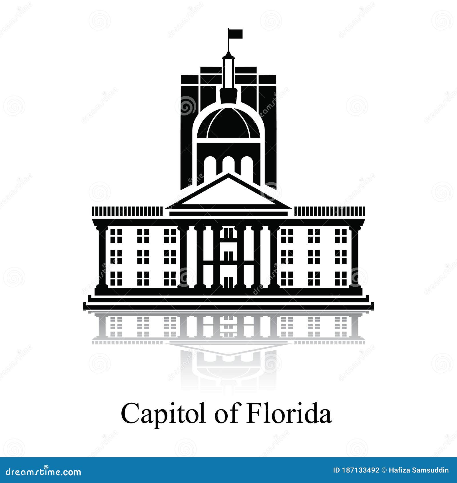 Florida Capital Building Stock Illustrations 132 Florida Capital
