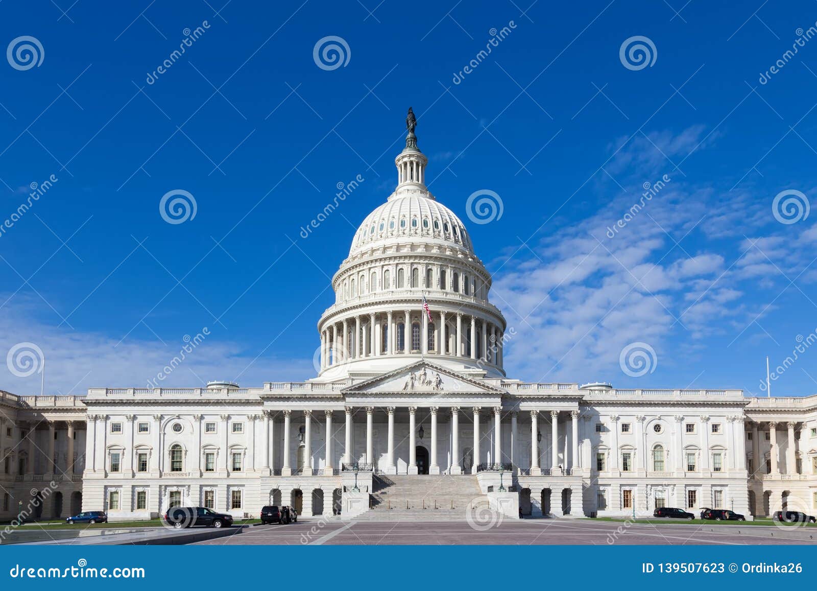 Capitol USA Building. The United States Capitol At Day ...