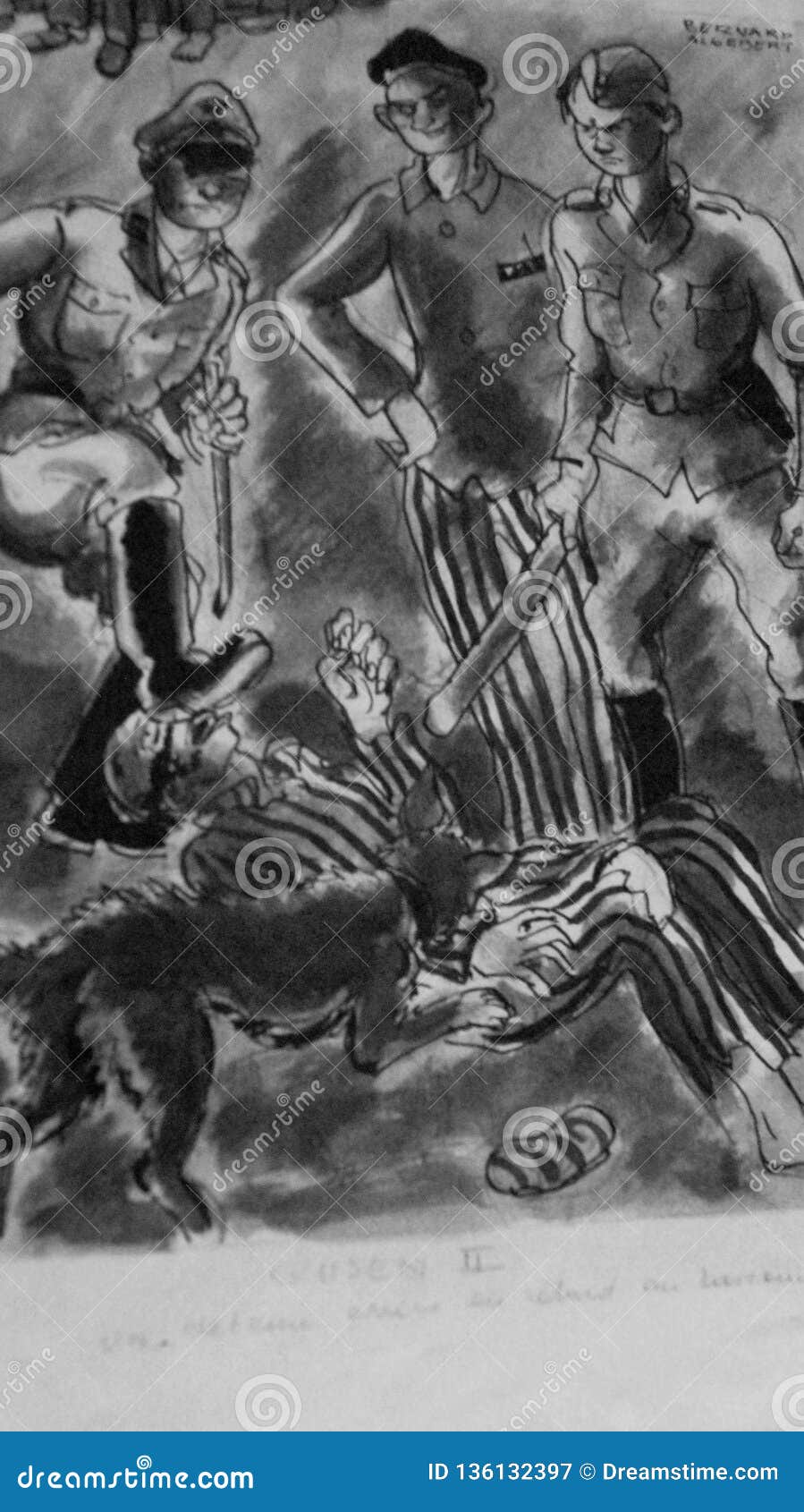 CAPO 19381945 DE MAUTHAUSEN GUSEN Photographie éditorial Image du