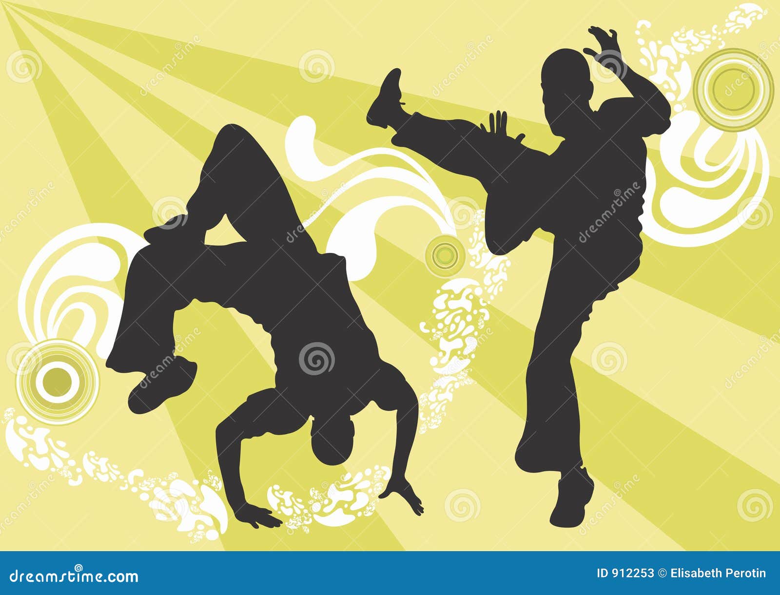 Capoeira Set Cartoon Vector 50171807