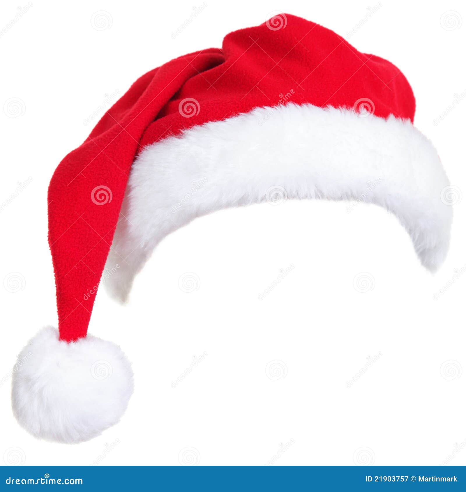 Cappello Di Natale.Cappello Della Santa Di Natale Immagine Stock Immagine Di Elemento Tessuto 21903757